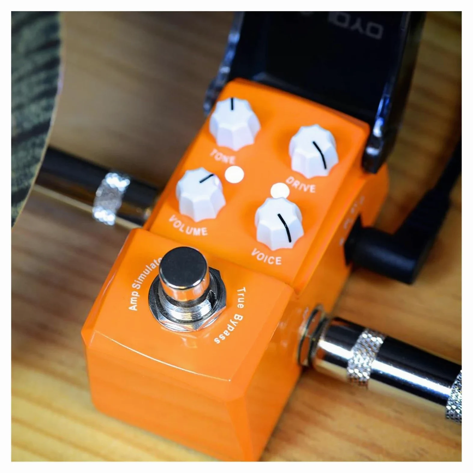 Efekty Do Gitary Elektrycznej Pomarańczowy Wzmacniacz Gitarowy Overdrive Analogowe Efekty Punk Style(JF 310 2)
