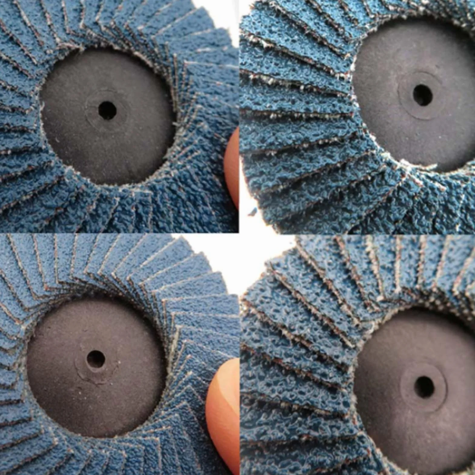 Zestaw 27 tarcz wachlarzowych, z 24 tarczami wachlarzowymi 50 mm, 1 tacą i 2 metalowymi prętami, tarcze szlifierskie do szlifierek kątowych, szlifierki wachlarzowe o ziarnistości 40/60/80/120,