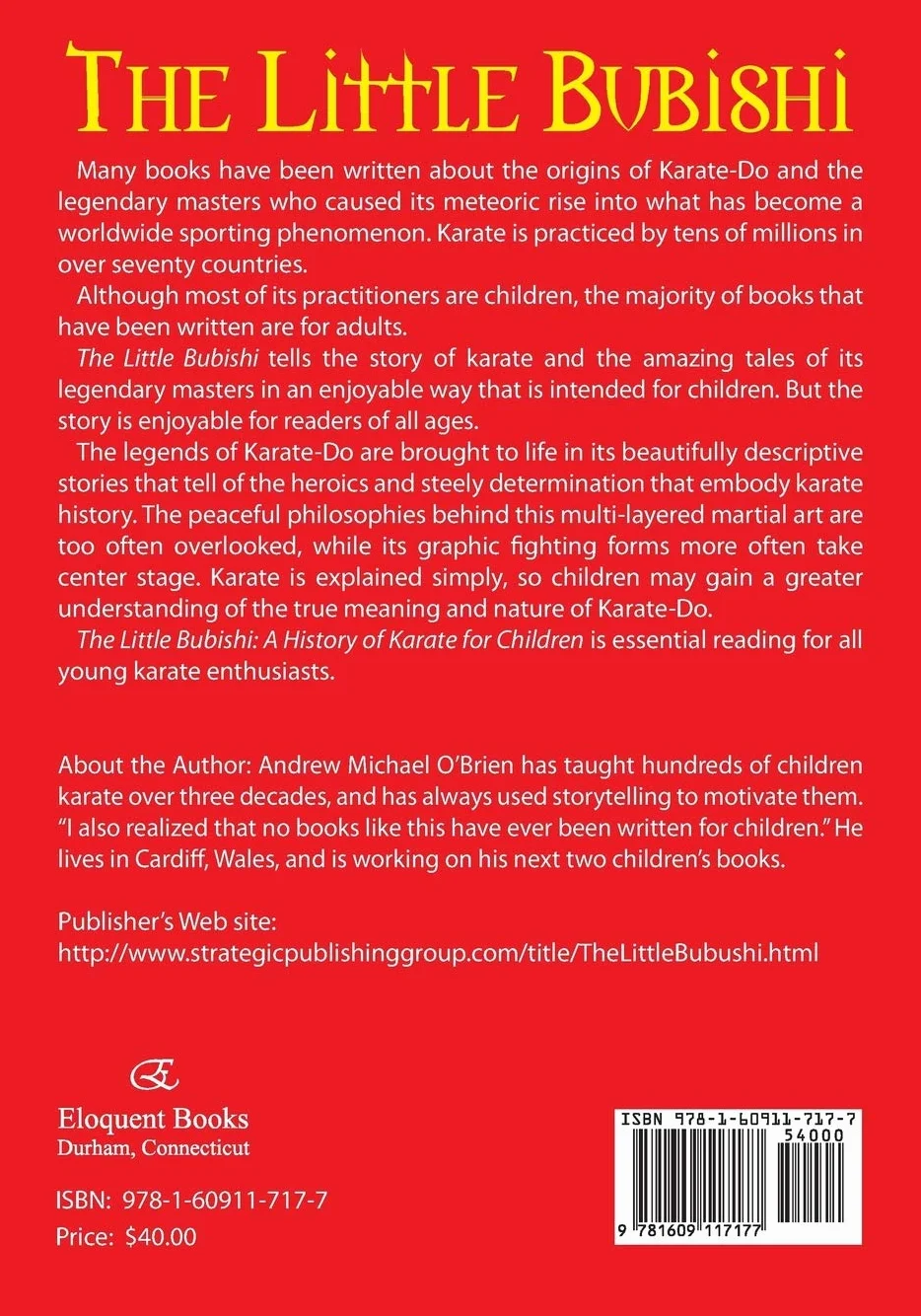 The Little Bubishi: A History of Karate for Children