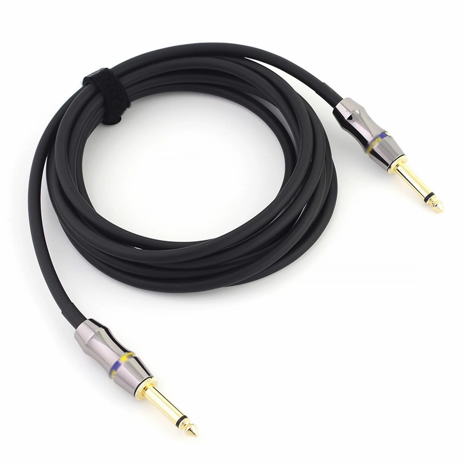 akcesoria do gitary Kabel Gitarowy Kabel Audio Jack 6.5mm Kabel Gitarowy OFC Do Wzmacniacza Miksera Gitary Elektrycznej (Color : 8m)