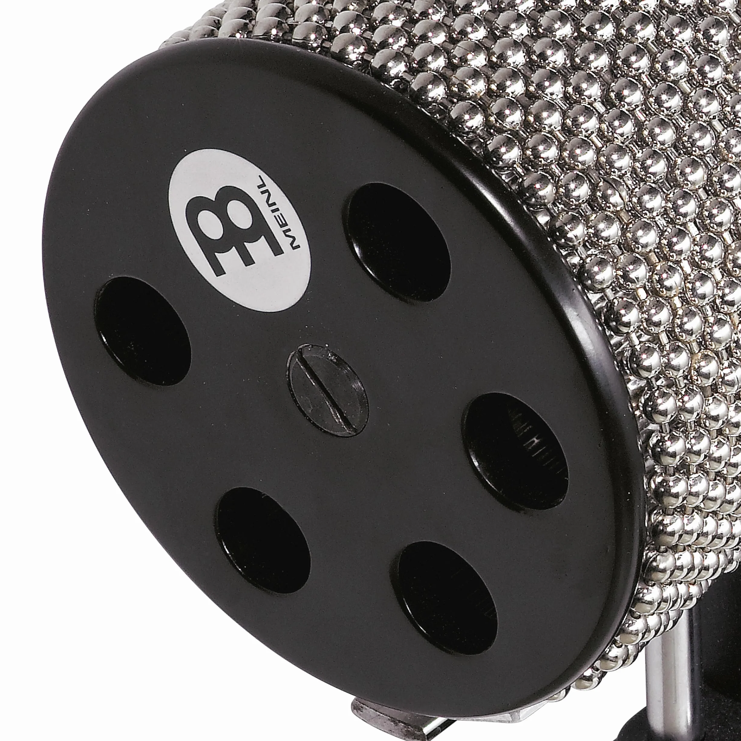 Meinl Percussion FCA5-L Foot Cabasa (Large), srebrny/czarny