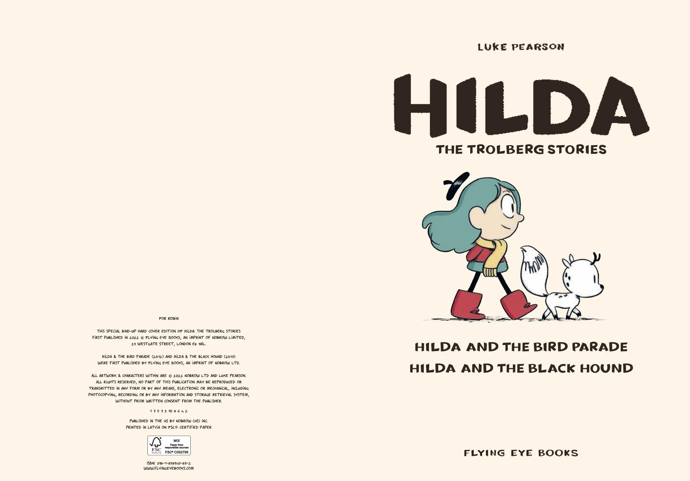 Hilda: The Trolberg Stories: Hilda and the Bird Parade / Hilda and the Black Hound