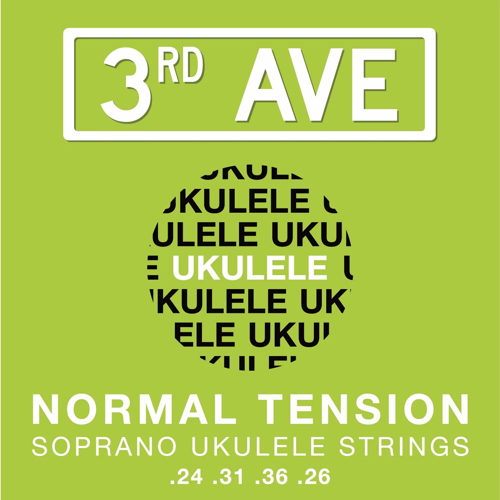 Struny do Ukulele 3rd Avenue Songrano Pojedynczy zestaw