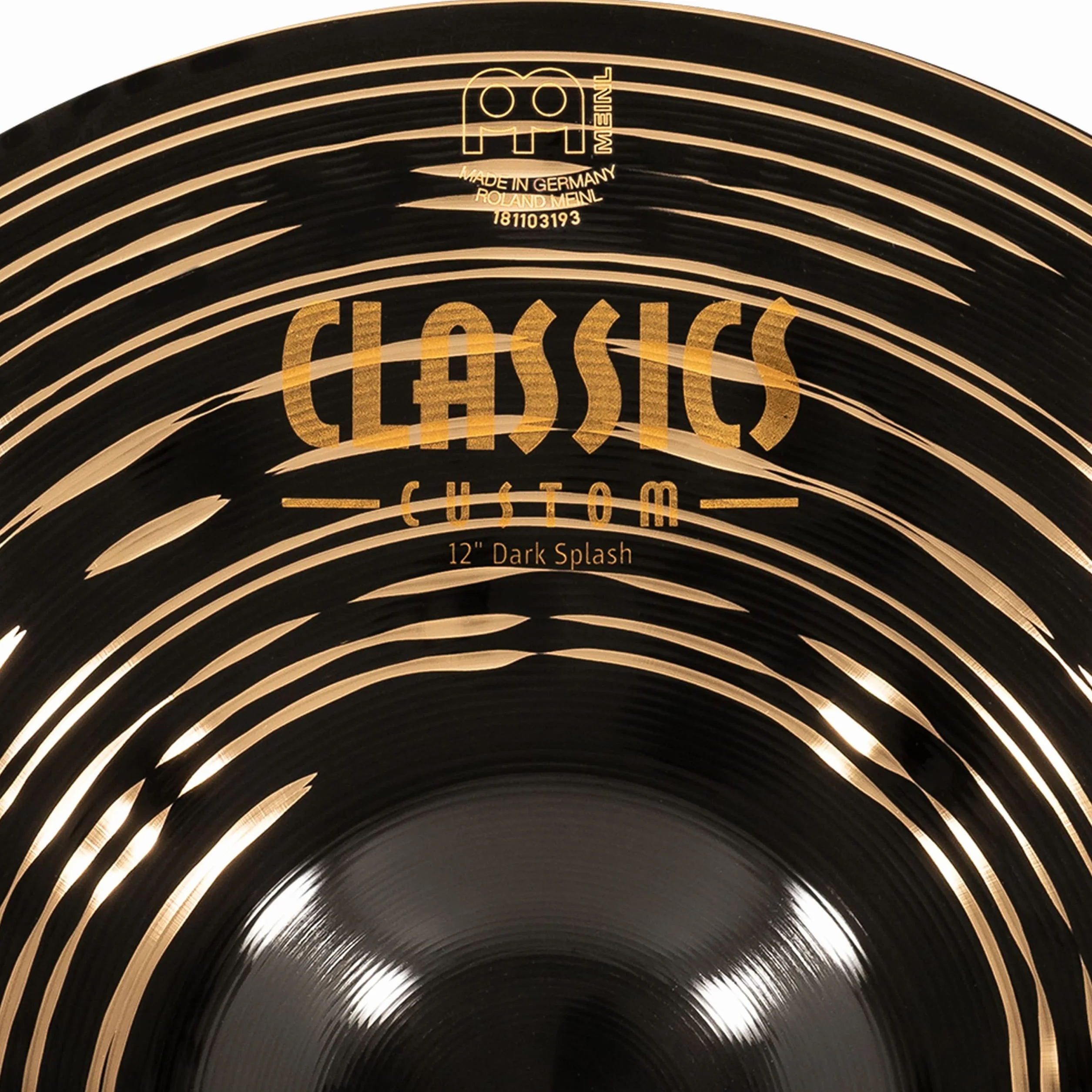MEINL talerze klasyczne ciemne rozpryski 25 cm CC10DAS