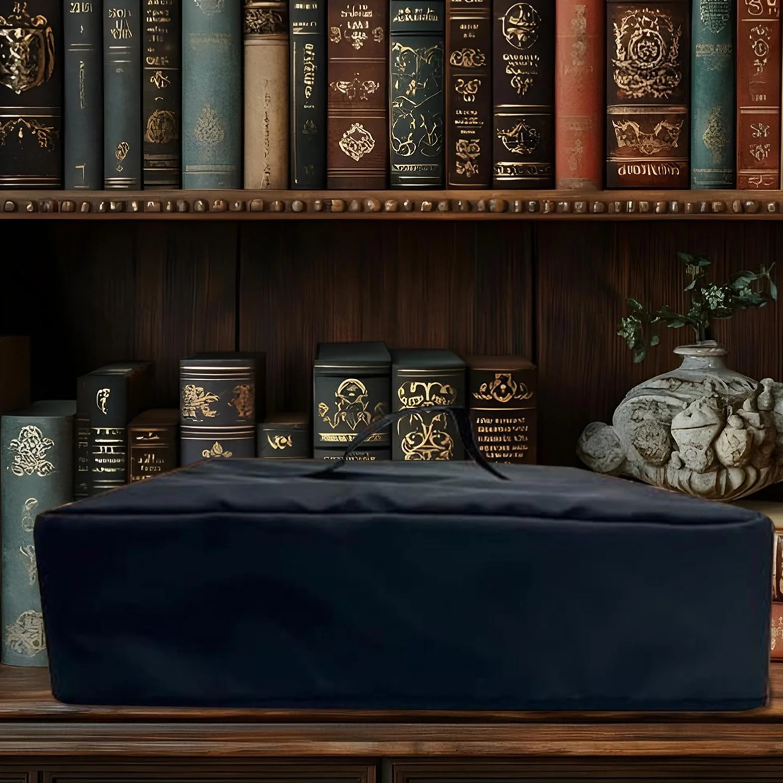 Pokrowiec na gramofon | Wodoodporny pokrowiec na gramofon | Ochrona z tkaniny Oxford do kolekcjonerskiego sprzętu muzycznego do kawiarni, restauracji, biblioteki i domu