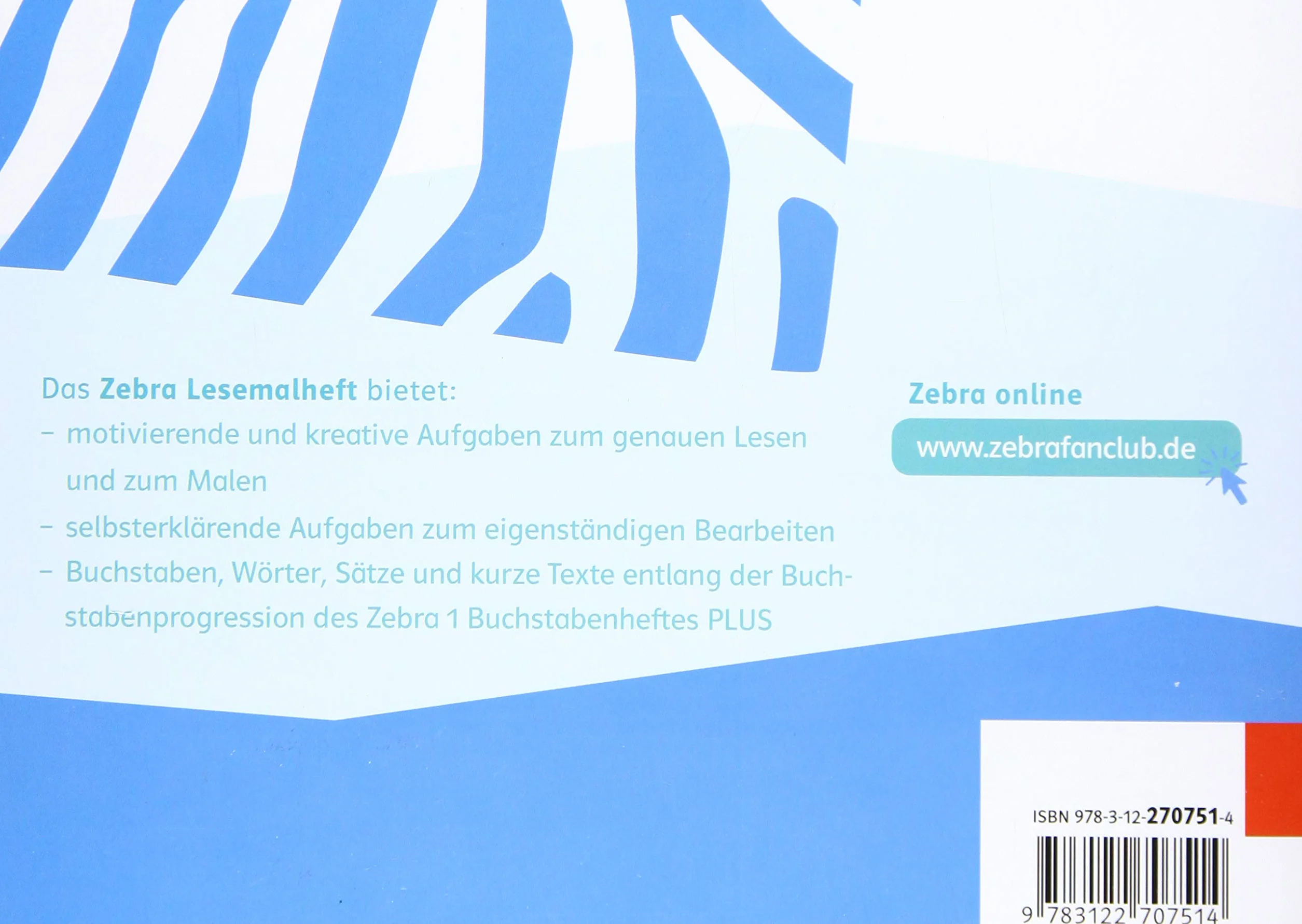 Zebra Plus. Lesemalheft 1. Schuljahr: Lesemalheft Klasse 1