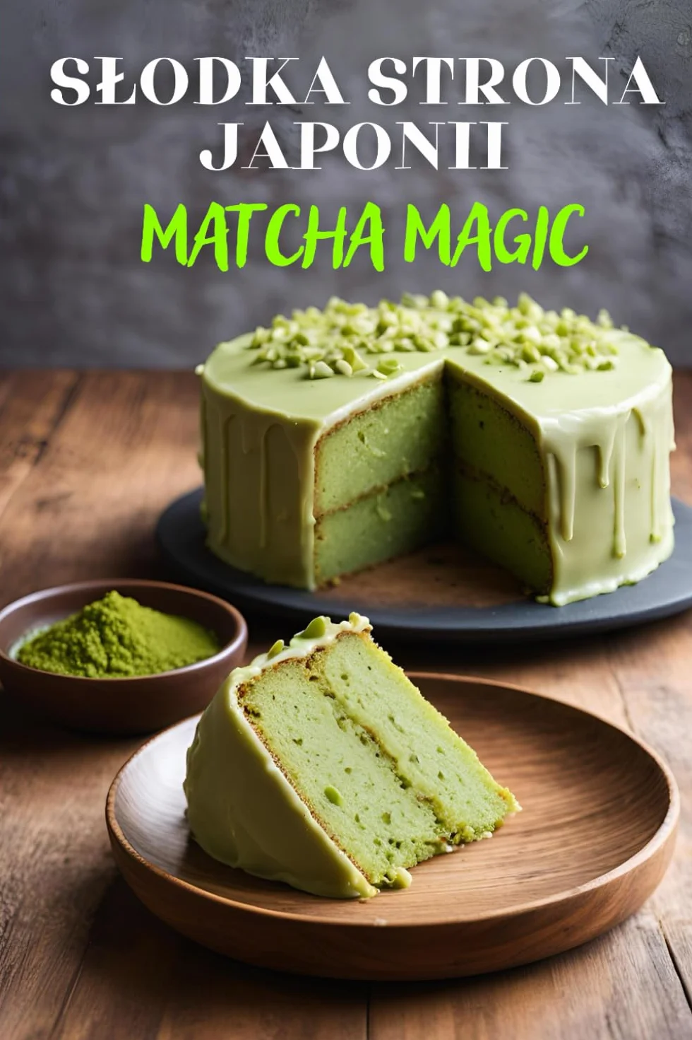 Słodka strona Japonii: Matcha Magic - książka kucharska zawierająca 125 kreatywnych przepisów na desery z matchą, pikantne przekąski i napoje dla ... dla milośników kuchni japońskiej