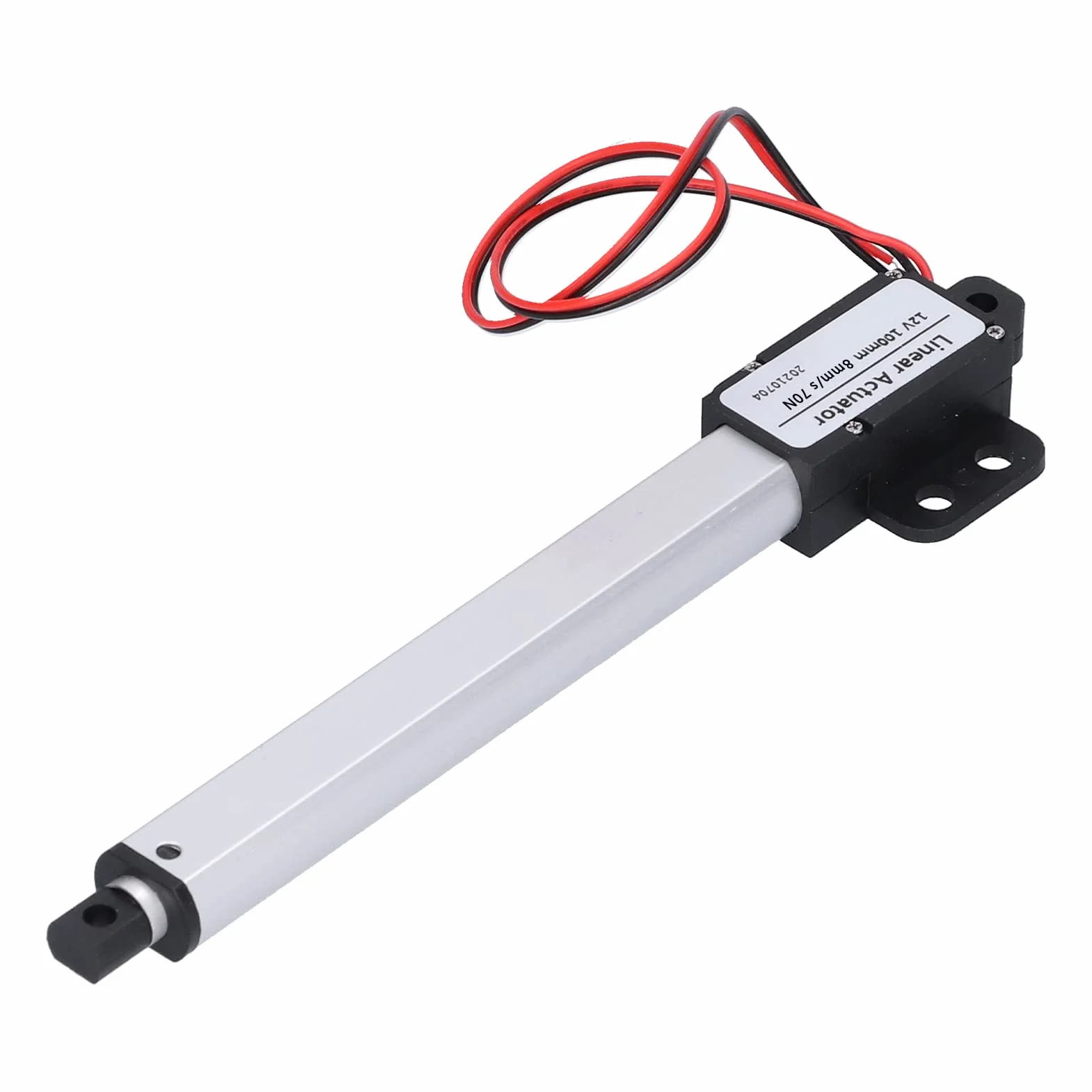 Siłowniki Ruchu Liniowego Motoreduktor Siłownik Liniowy 12 V 100 Mm do Elektrycznych Stołów Podnośnych, Elektrycznych Foteli Rozkładanych, Elektrycznych łóżek Podnoszonych, (Skok