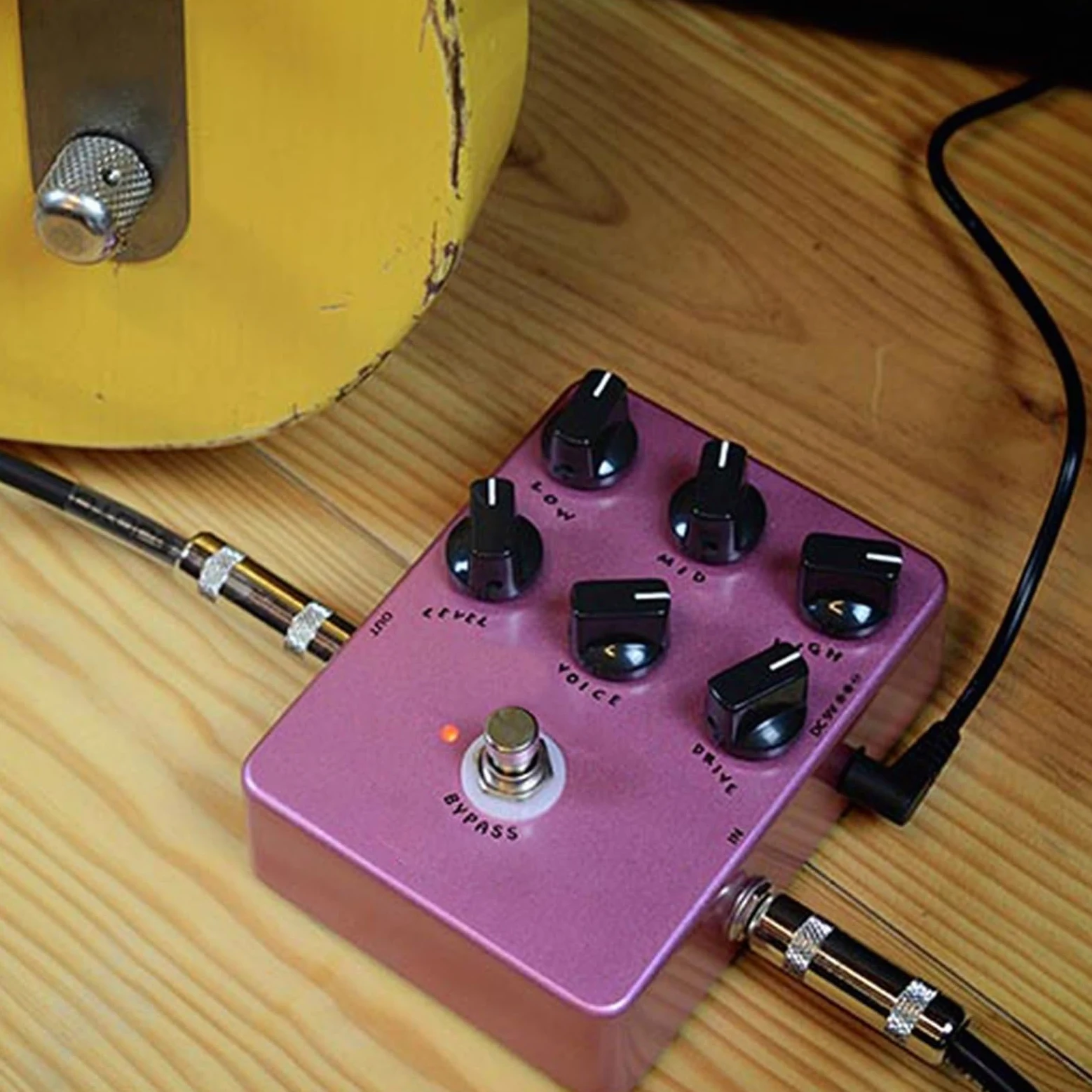 modulacyjny pedał gitarowy Symulator Wzmacniacza Pedału Efektów Gitarowych Overdrive True Bypass
