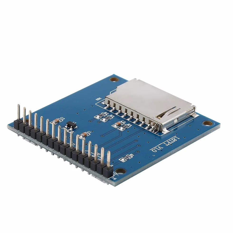 Moduł wyświetlacza LCD, Asixx 1,8" TFT Serious kolorowy moduł LCD z gniazdem PCB SD Kompatybilny z interfejsem 1602 dla modułu kolorowego wyświetlacza LCD, entuzjastów LCD i uczniów SCM
