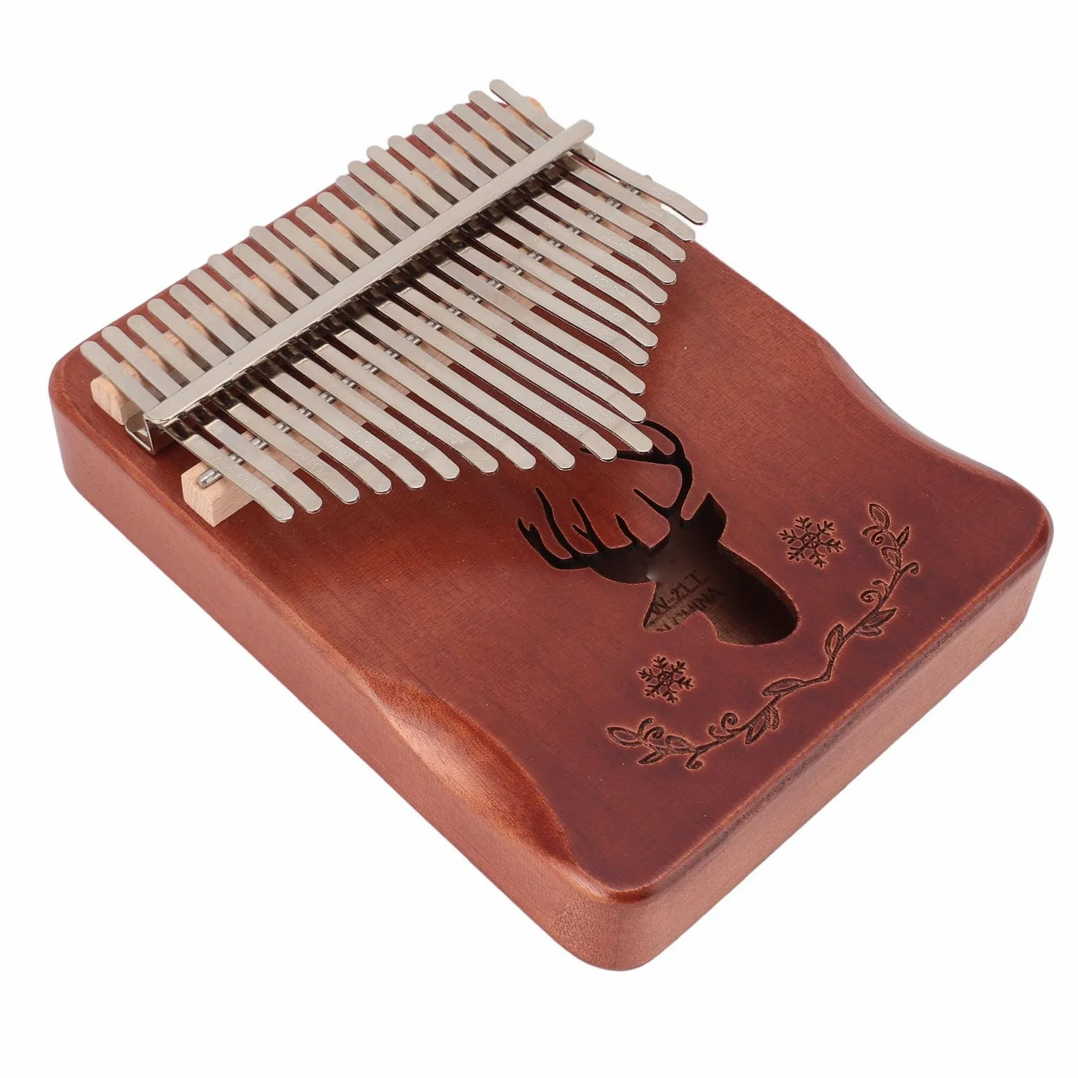 Kalimba Thumb Piano, Wygodna Konstrukcja, Doskonała jakość Dźwięku, Zaawansowane Grawerowanie, łatwe do Nauczenia się Dzięki Nutom Klawiatury, Idealny dla Początkujących