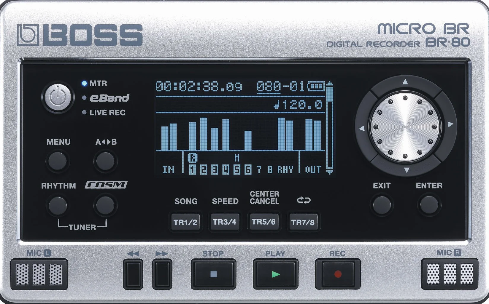 BOSS MICRO BR-80 Digital Recorder