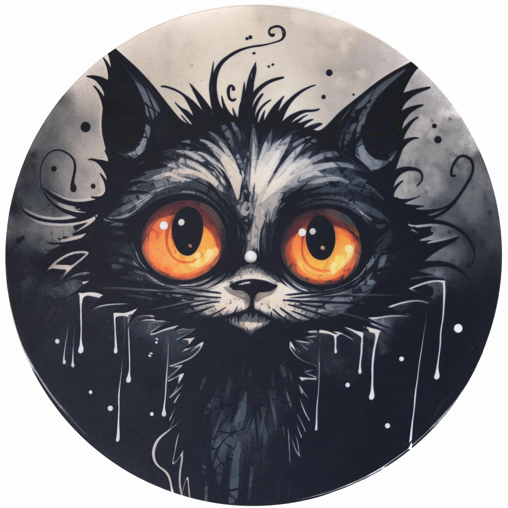Slipmat - mata do gramofonu z gumy Kitty - mata do gramofonu 30,5 cm (12')