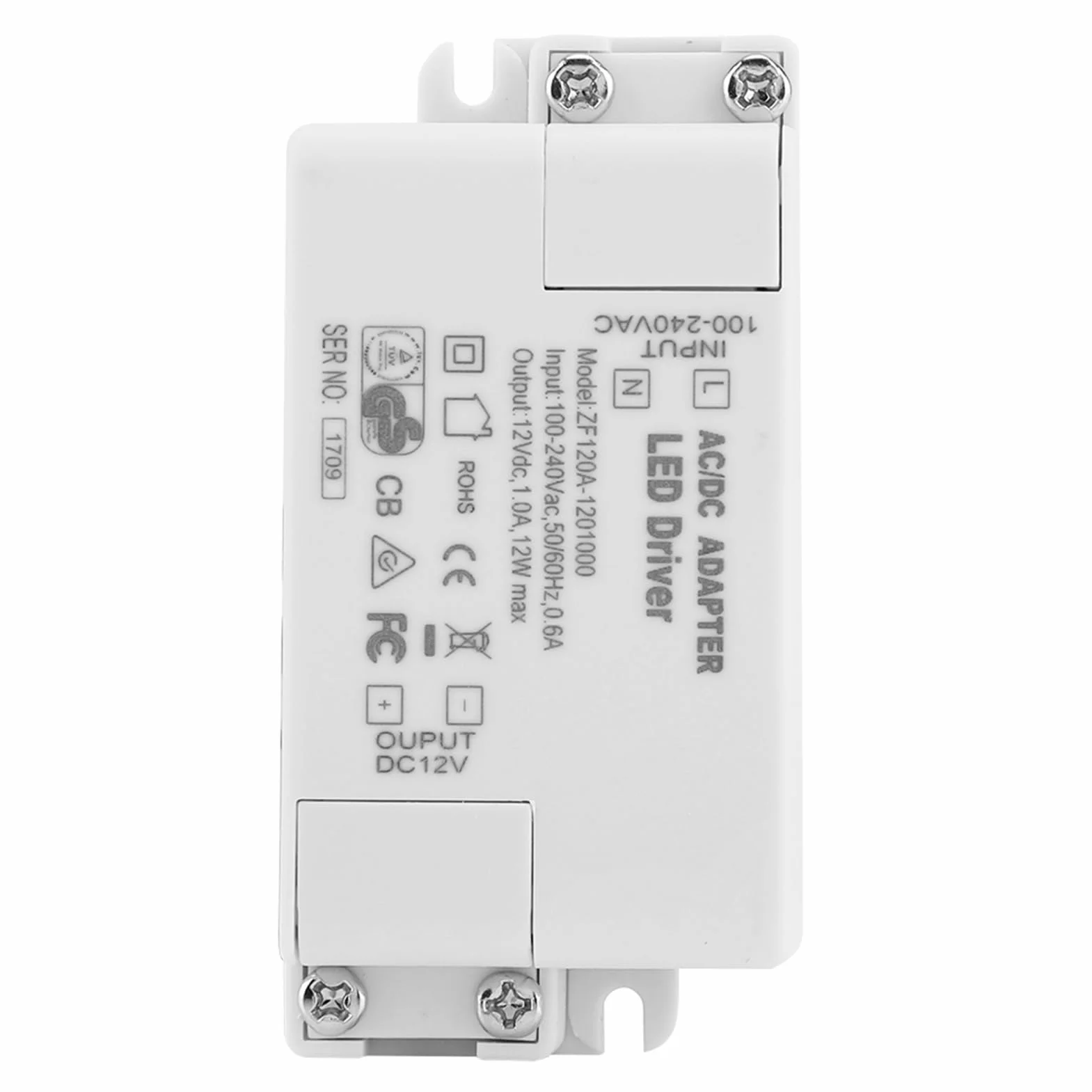 12W/24 W Opcjonalny Transformator Zasilacz Sterownika AC 100-240 V do DC 12V Elektryczny Kierowca LED Zasilnik LED, Kierowca LED, do LED Paspe Lights Użycie Domu (12W)
