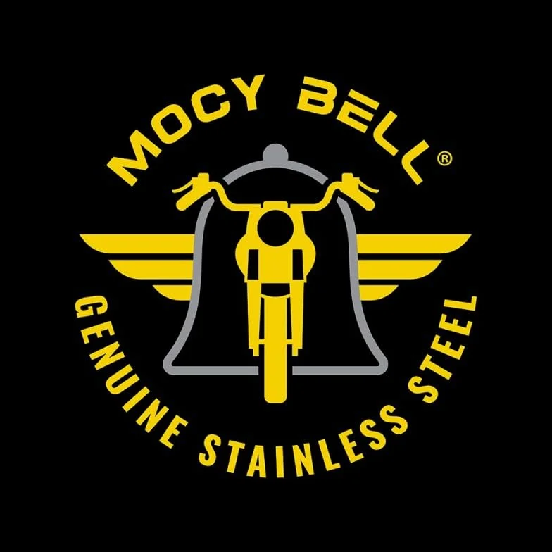Dzwoneczek motocyklowy Finger Happiness Holder MOCY BELL Stal nierdzewna Czarny