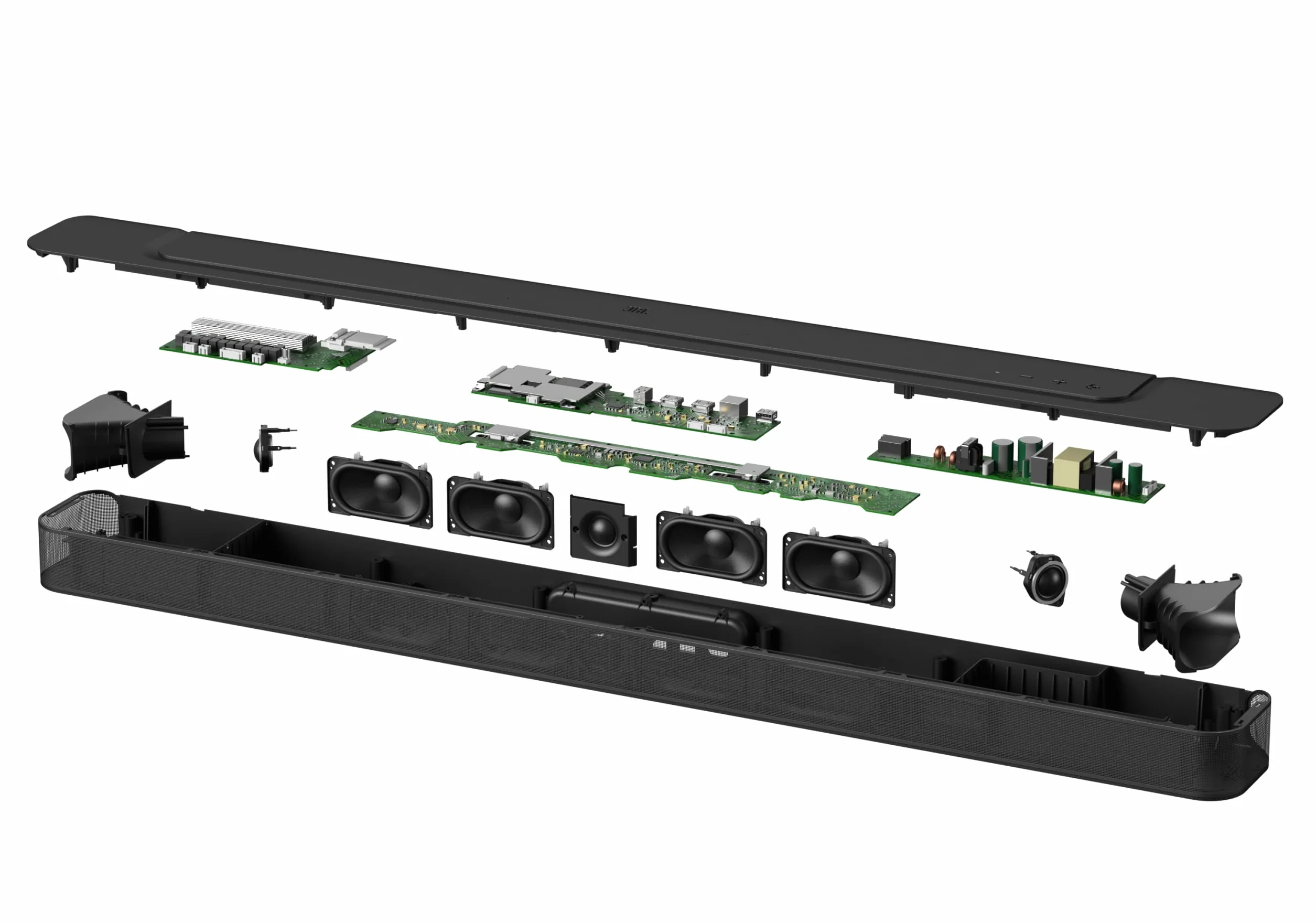 JBL Bar 500 - kompaktowy 5.1-kanałowy głośnik soundbar z funkcją MultibeamTM, Dolby Atmos, HDMI eARC 4K Dolby Vision, listwa dźwiękowa z niesamowitymi efektami dźwiękowymi i wrażeniami z kina