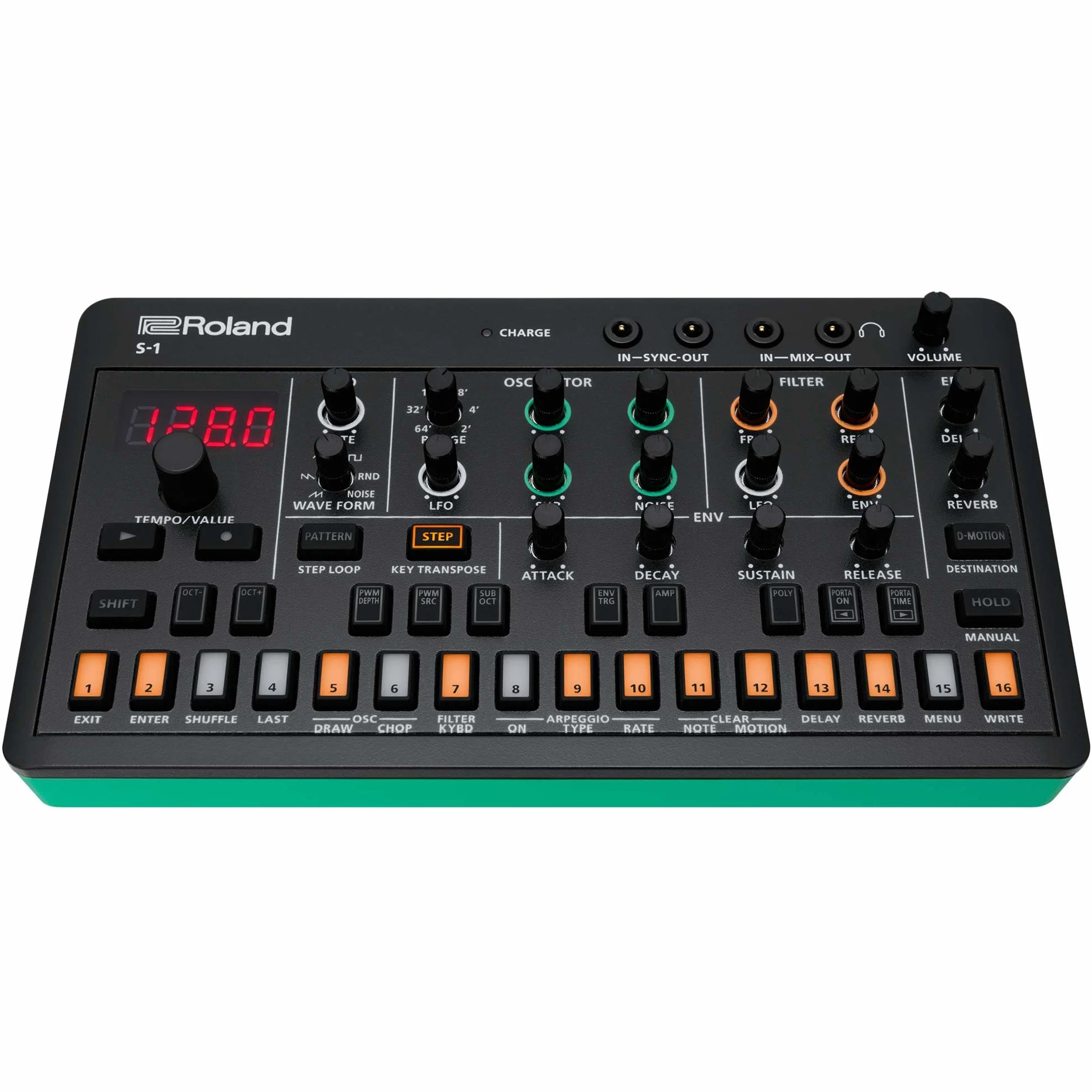 Roland AIRA Compact S-1 Tweak Synth Micro Polysynth z D-Motion Sound Control Bateria 4,5h