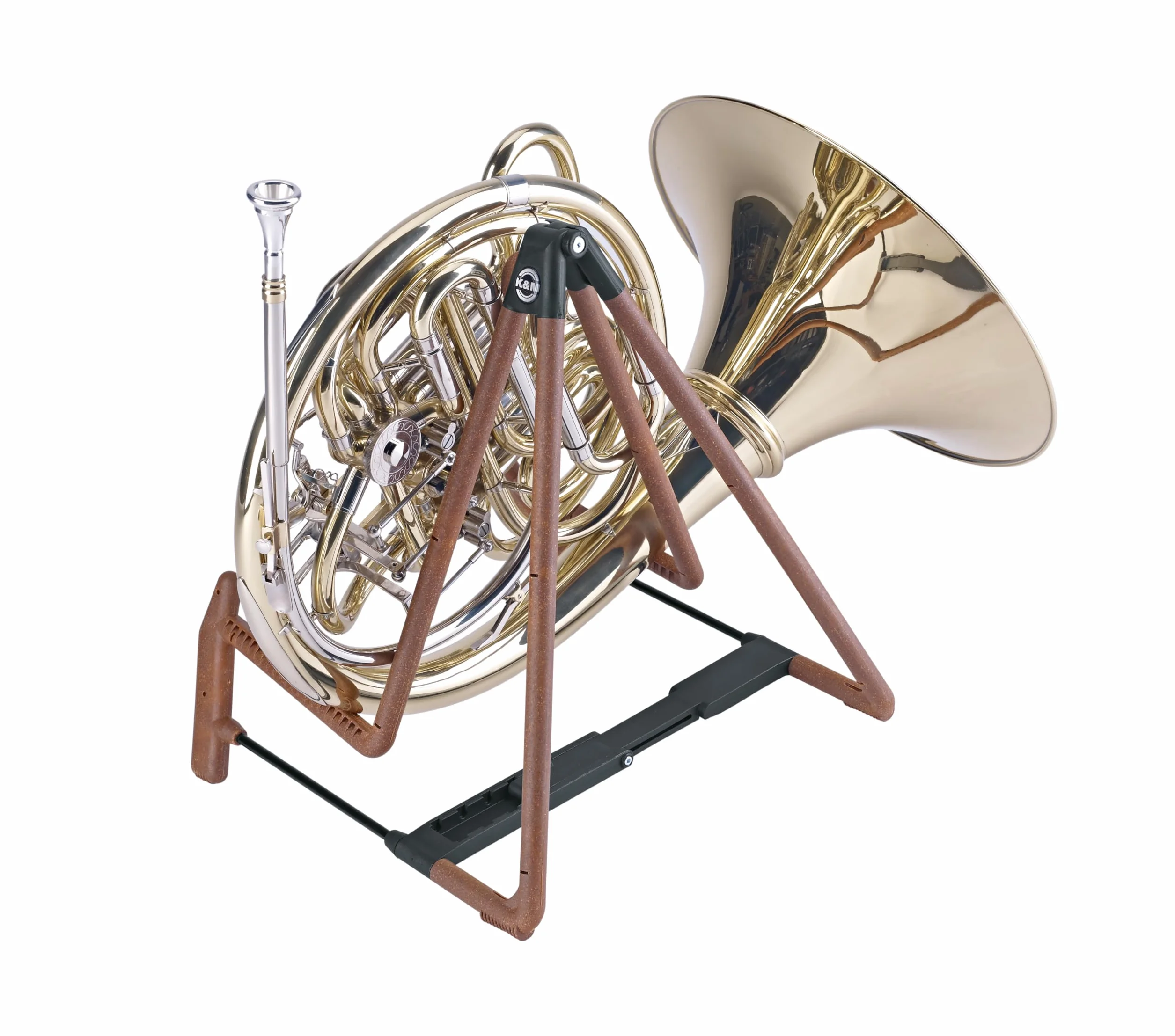 K&M Stojak na Gitarę, Brązowy, 30 cm