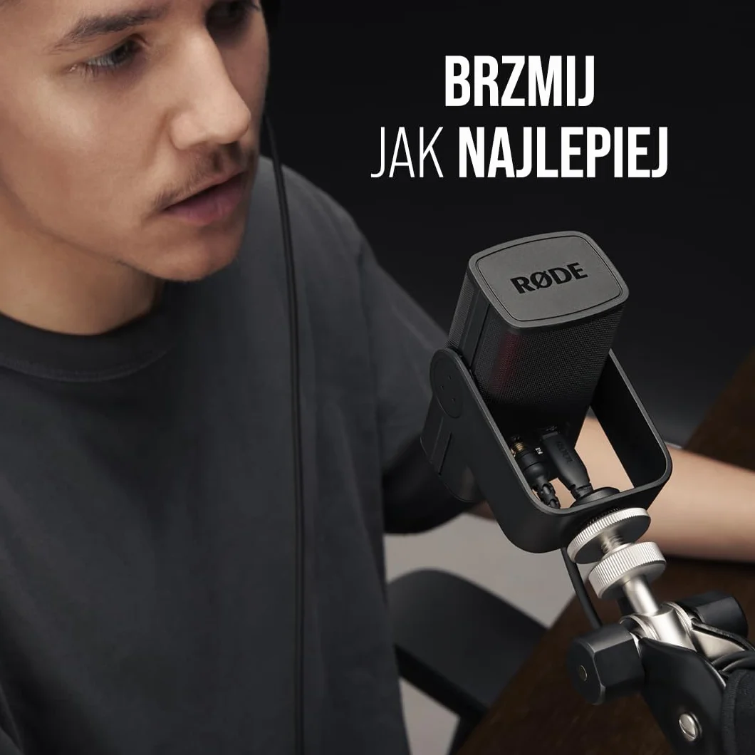 RØDE XCM-50 Profesjonalny mikrofon pojemnościowy USB dla streamerów i graczy