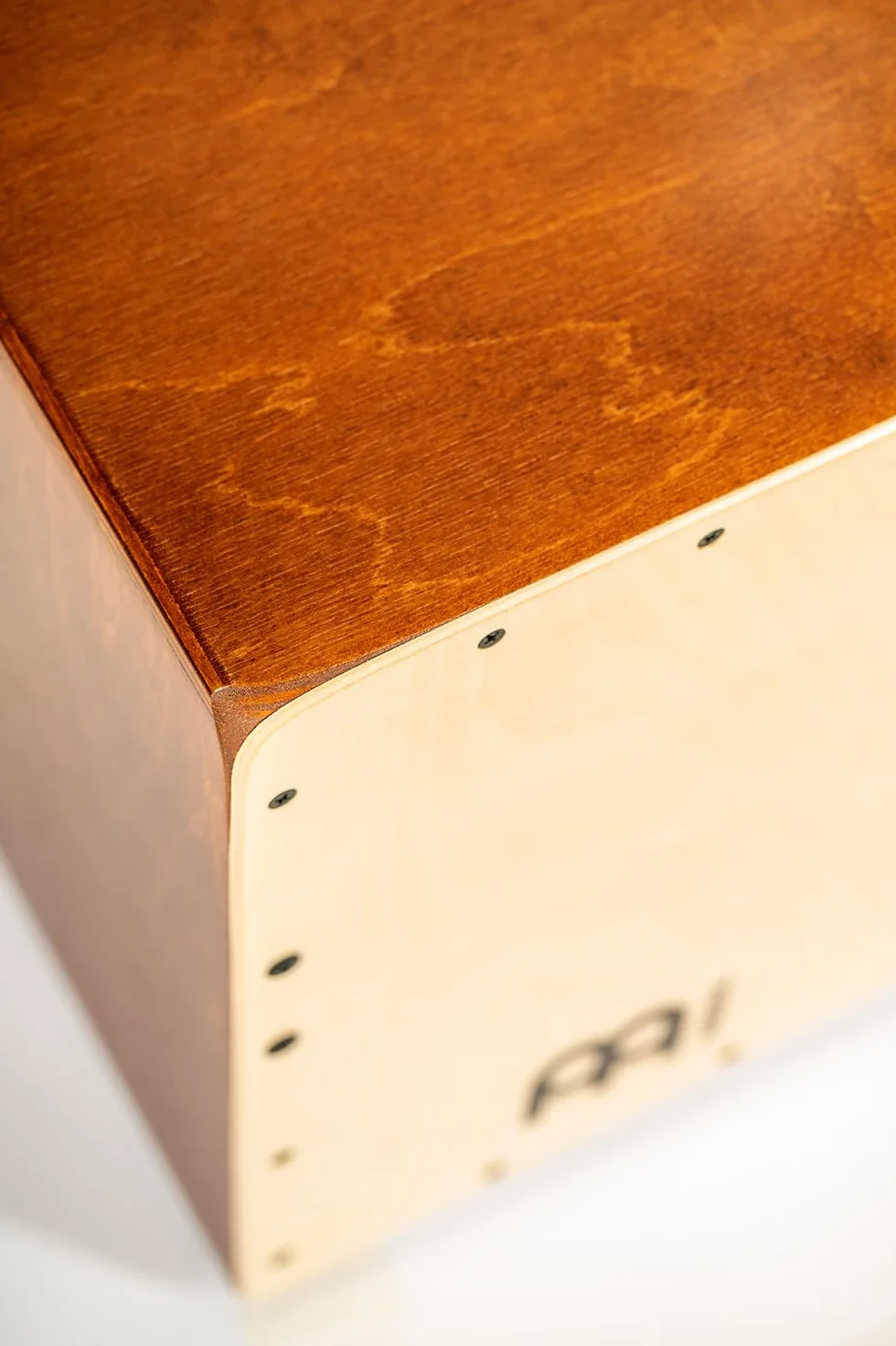 Meinl Percussion Jam Cajon Instrument Mały Cajon dla Dzieci i Dorosłych Panel Przedni Brzoza Bałtycka JC50AB-B