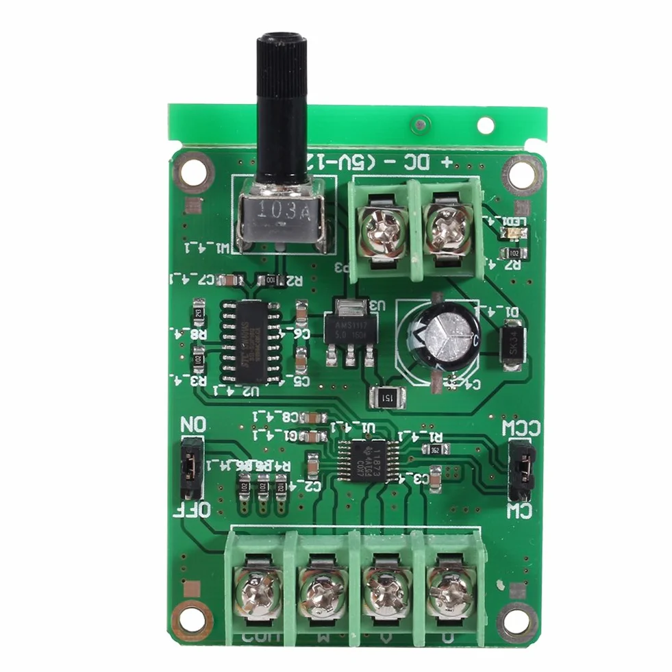 9V-12V DC Brushless Motor Treiberplatine Sensorless Motorsteuerkarte Controller für Festplatte