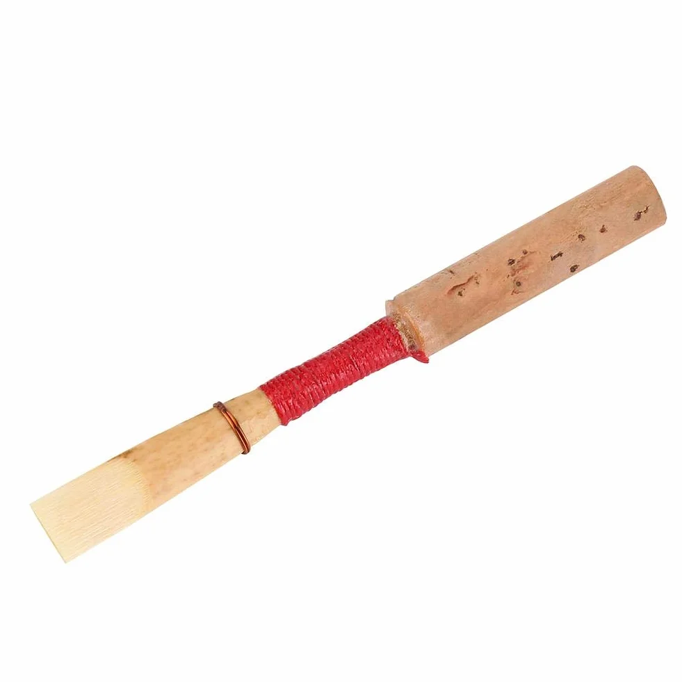 VBESTLIFE Stroiki do oboju, 5 sztuk, Średnia siła, Bambus, Transparentny, Oboe Reeds, C-dur, Classic
