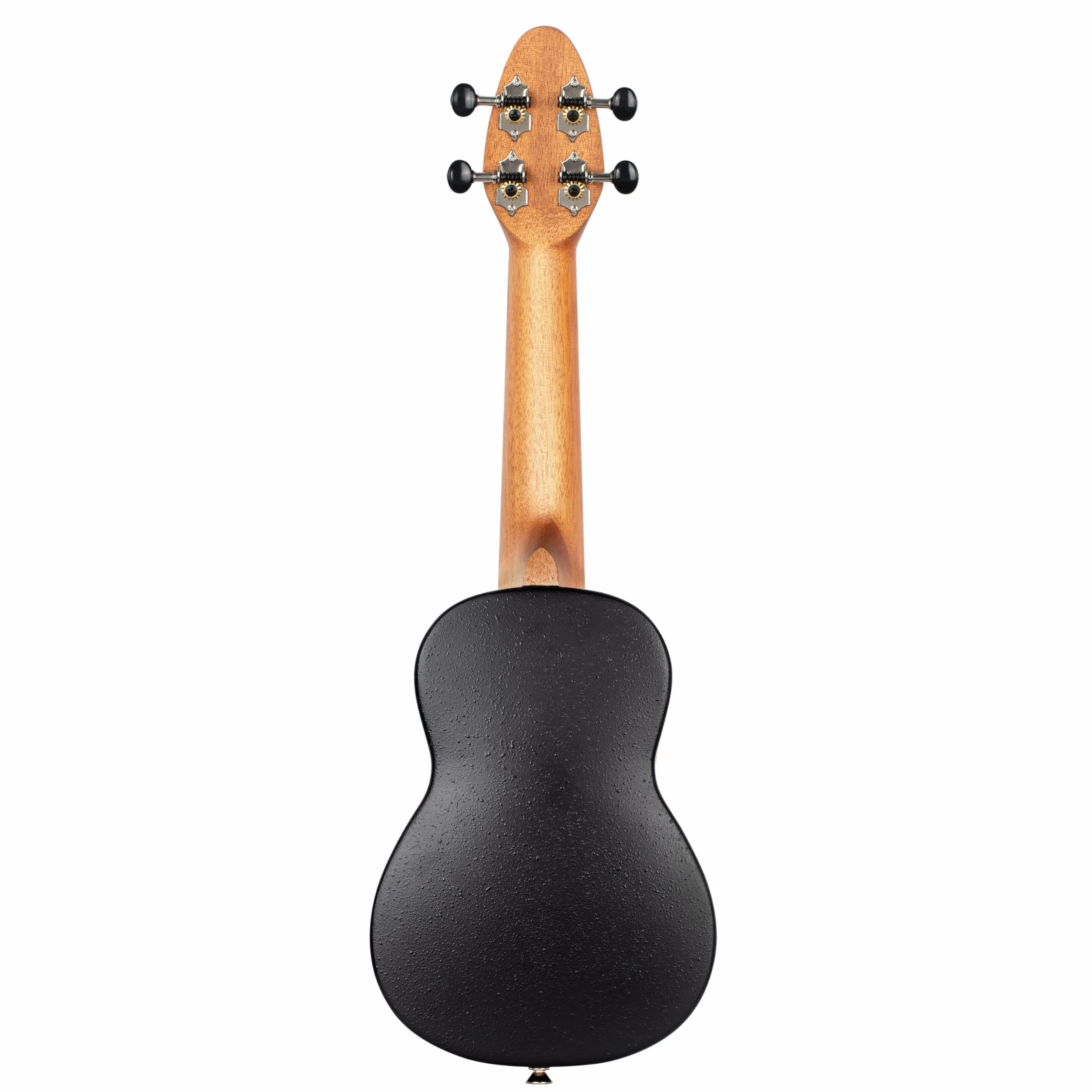 Ortega Guitars Leworęczne Ukulele Sopranowe – Akustyczne – Seria Keiki K2 – w Zestawie z Akcesoriami – Mahoń/ABS, Wykończenie Naturalne (K2-MAH-L)