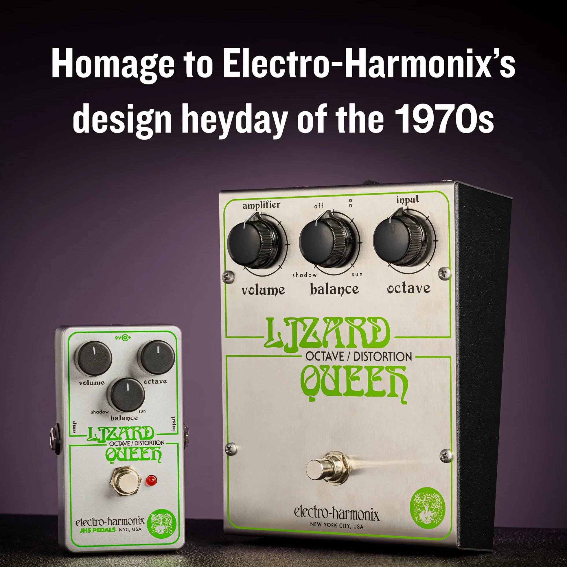 Electro Harmonix Lizard Octave Fuzz - Distortion do gitar