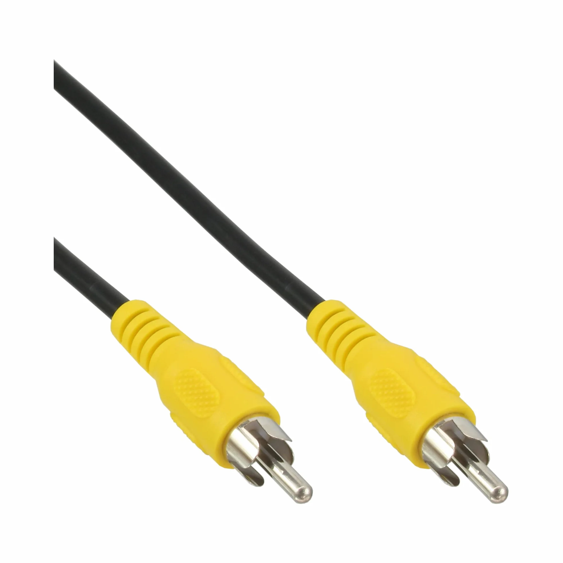 InLine 89937D kabel cinch, wideo, 1 x wtyczka cinch/wtyczka, kolor wtyczki: żółty, 3 m