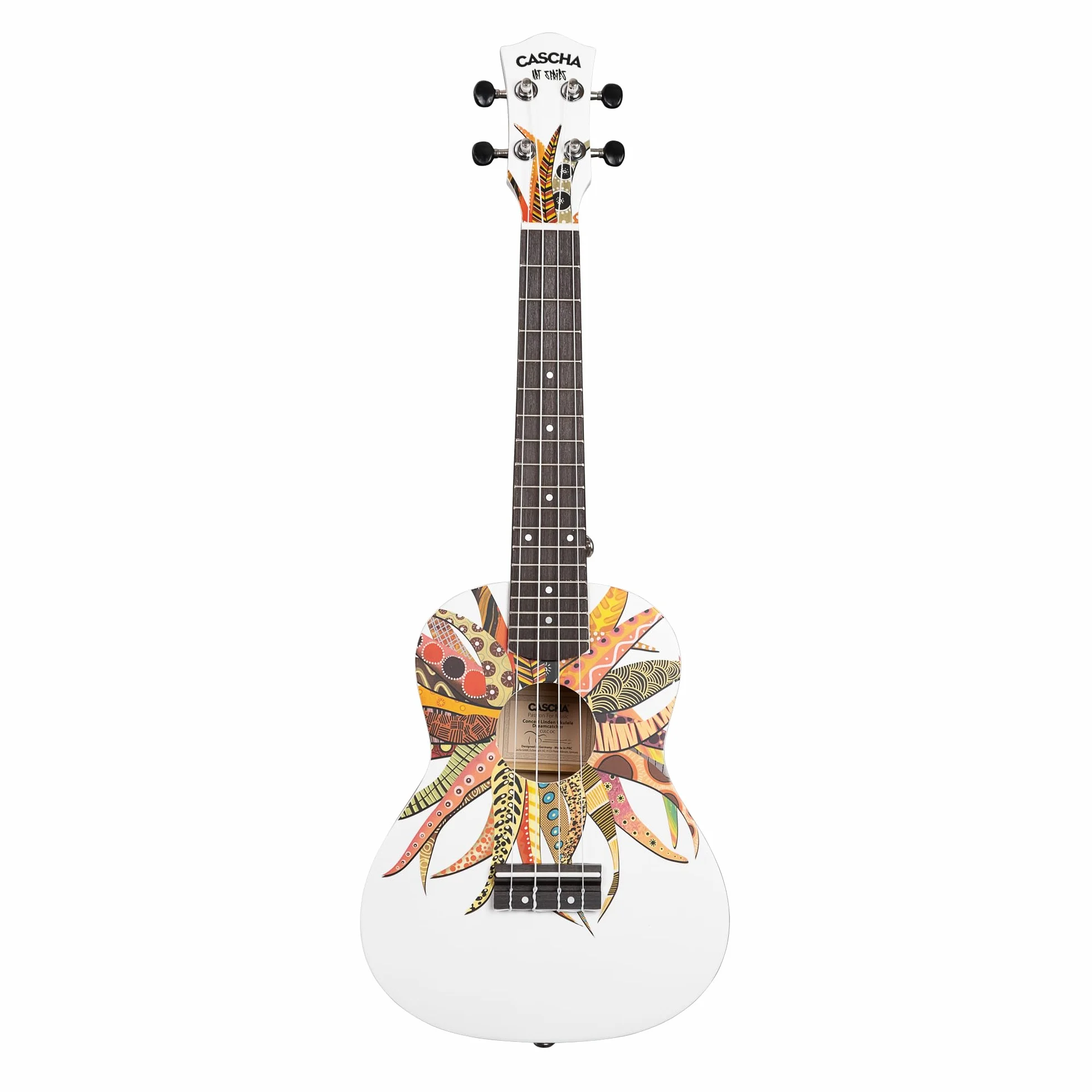 Concert Ukulele Linden Dreamcatcher (w zestawie torba, 3 i)