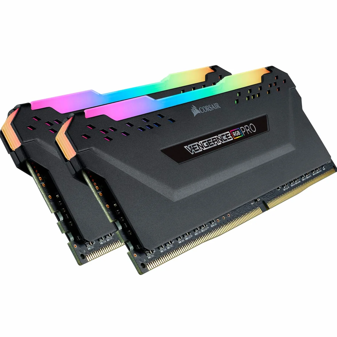 Corsair Vengeance RGB PRO 32GB (2x16GB) DDR4 do 3600MHz (PC4-28800) C18 AMD Optimized Memory – Black