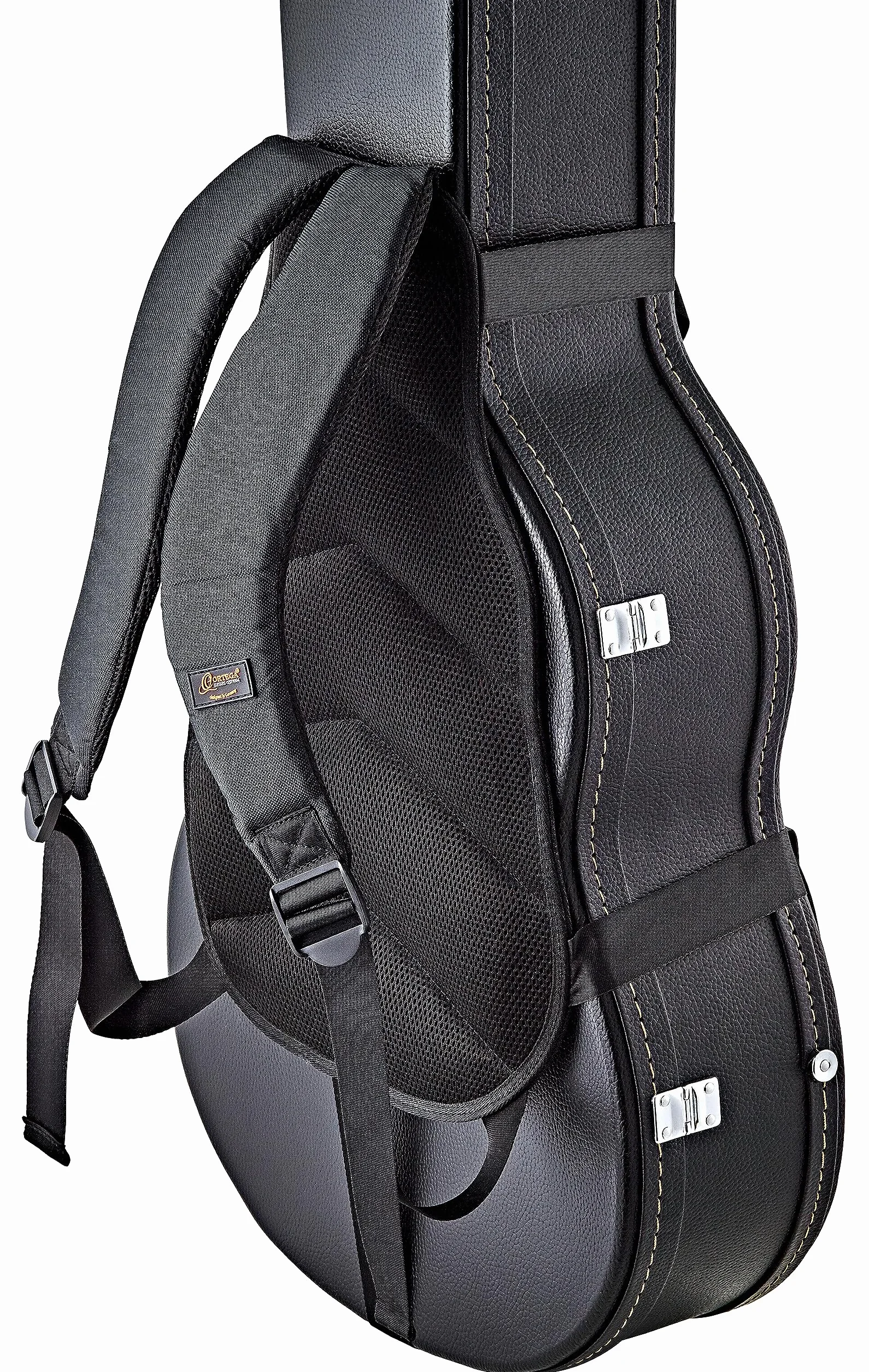 Ortega Guitars Pasek do plecaka Deluxe wyściełany – do ukształtowanych walizek i toreb Gigbags – bez twardej obudowy (OBPS-DLX)