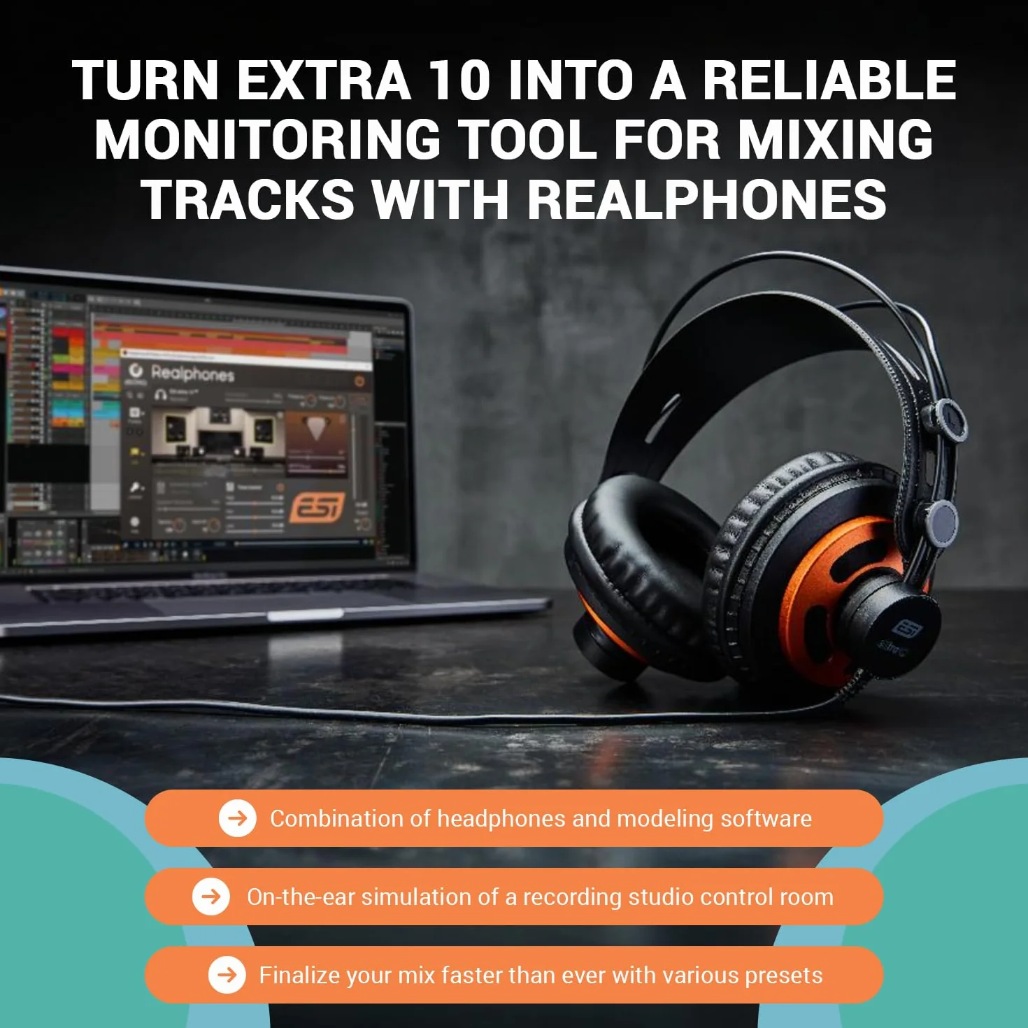 ESI U22 XT cosMik Set Professional Studio Recording Bundle