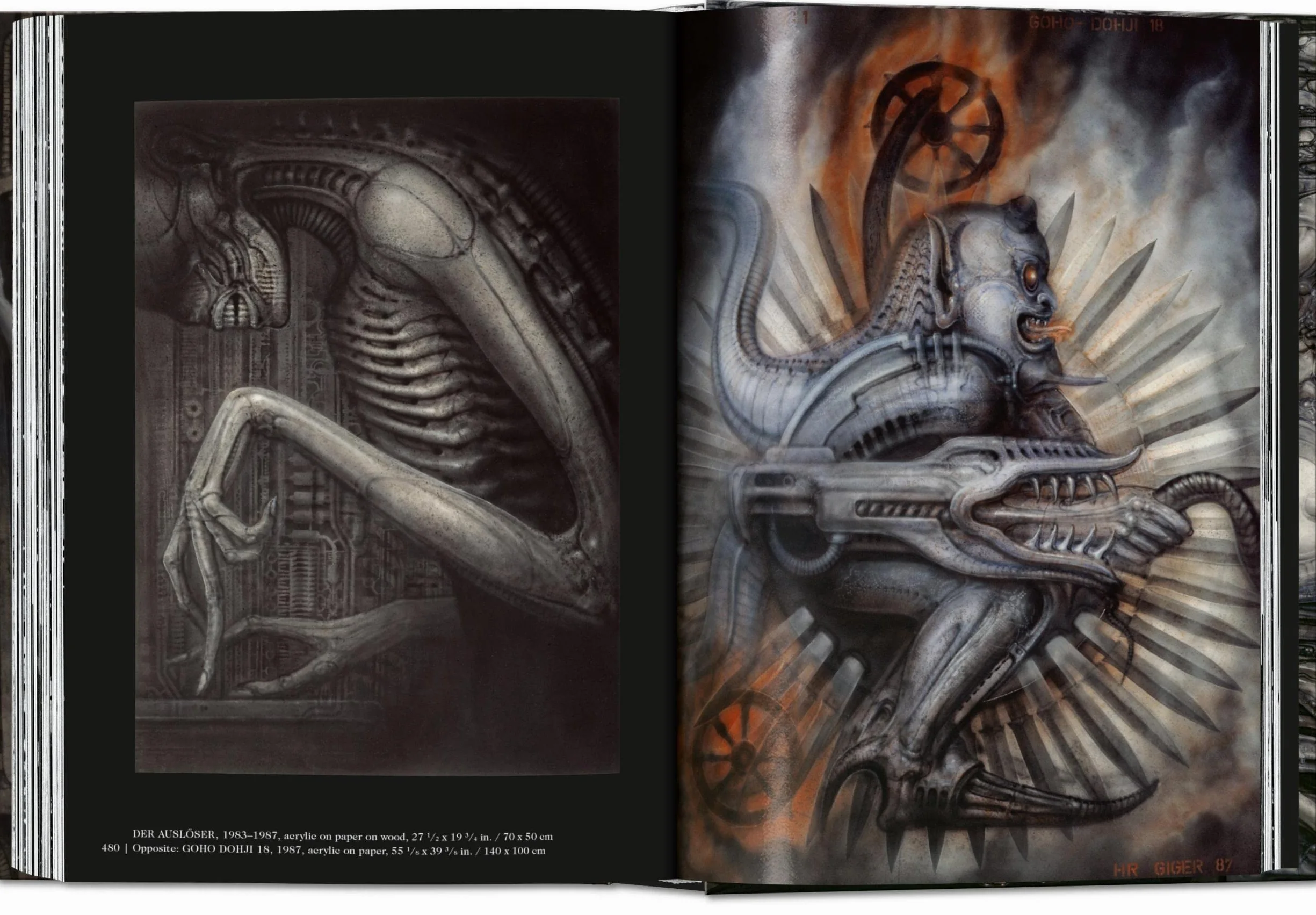 HR Giger. 40th Ed.