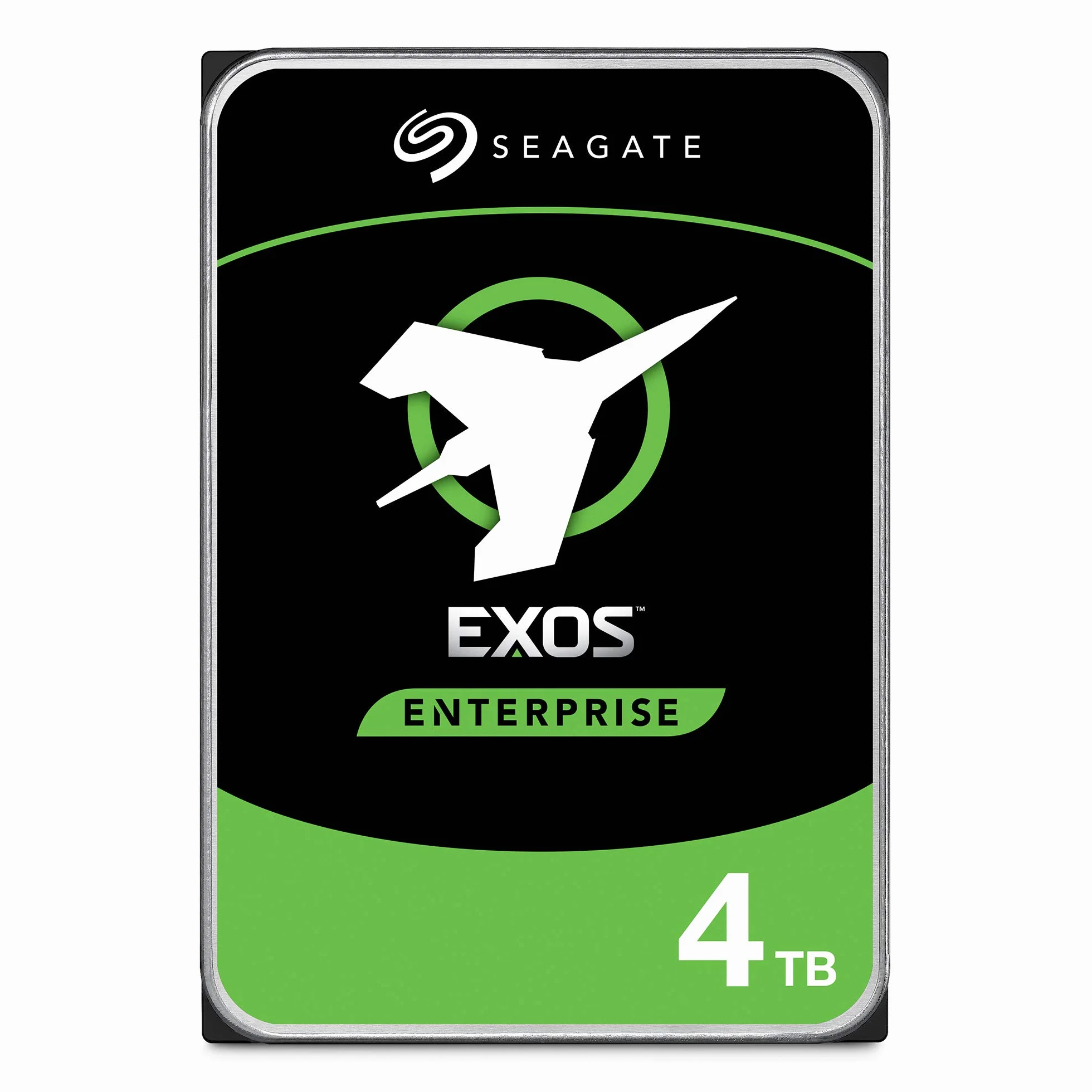 Seagate Exos 7E8, 4 TB, wewnętrzny dysk twardy 3,5 cala dla firm i centrów danych (ST4000NM0125)