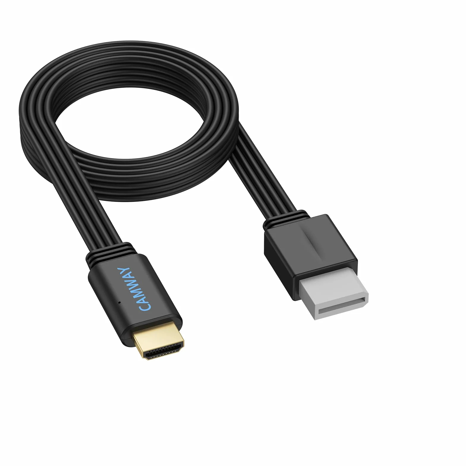 CAMWAY Konwerter Wii na HDMI 1080P/720P z kablem 150 cm, obsługuje NTSC 480i/480p, Pal 576i, Wii na HDMI do telewizora HDTV i monitora, Plug i Paly, kolor czarny