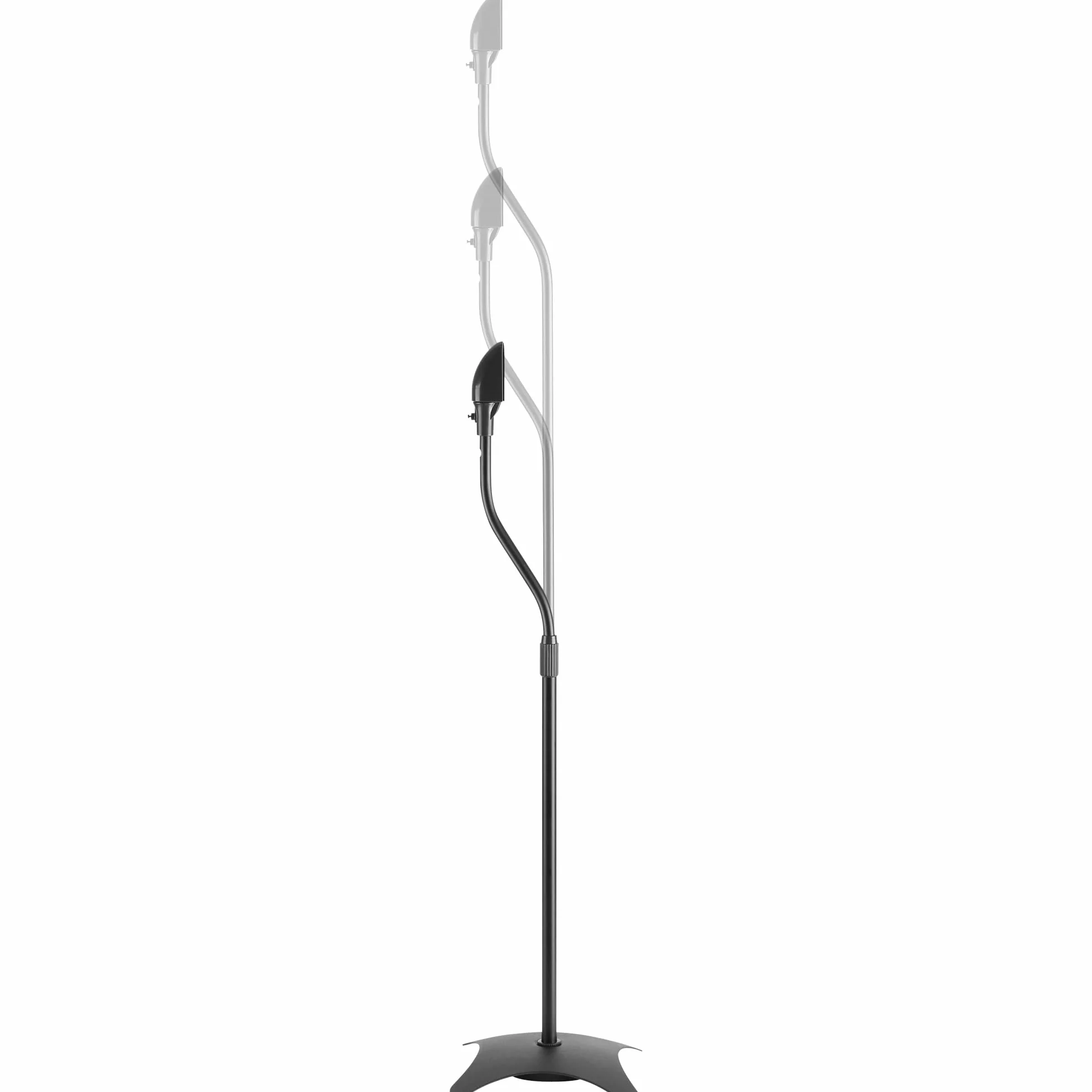 InLine 23126C stojak na głośnik teleskopowy 68-110 cm, 2 sztuki, czarny