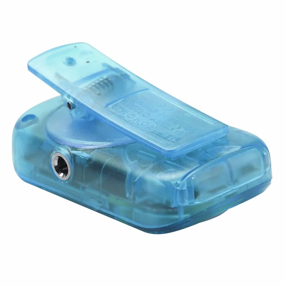 Metronom cyfrowy, M50 Meideal Blue Mini Metronom wielofunkcyjny cyfrowy pomiar beat-Tempo LCD