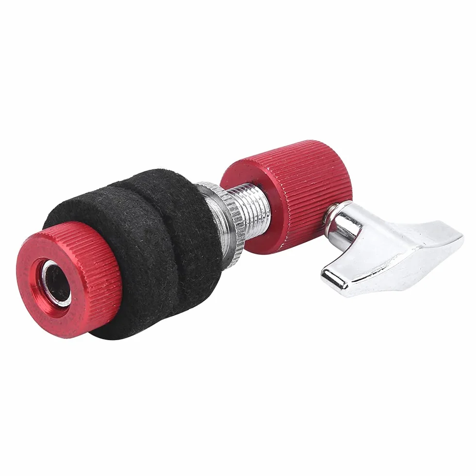Hi-Hat Cymbal Clutch Stojak na hi-haty do talerza hi-hat z czerwonymi i czarnymi do wyboru