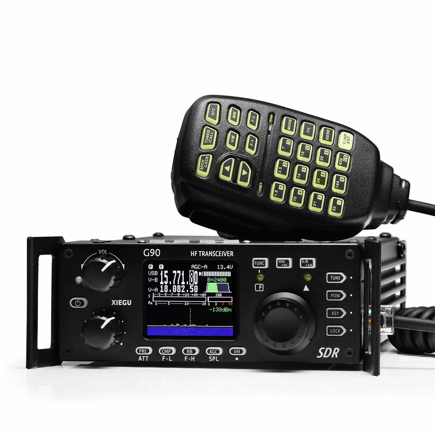 Xiegu G90 HF Radio krótkofalowe, nadajnikoodbiornik, o mocy nadawczej 20 W