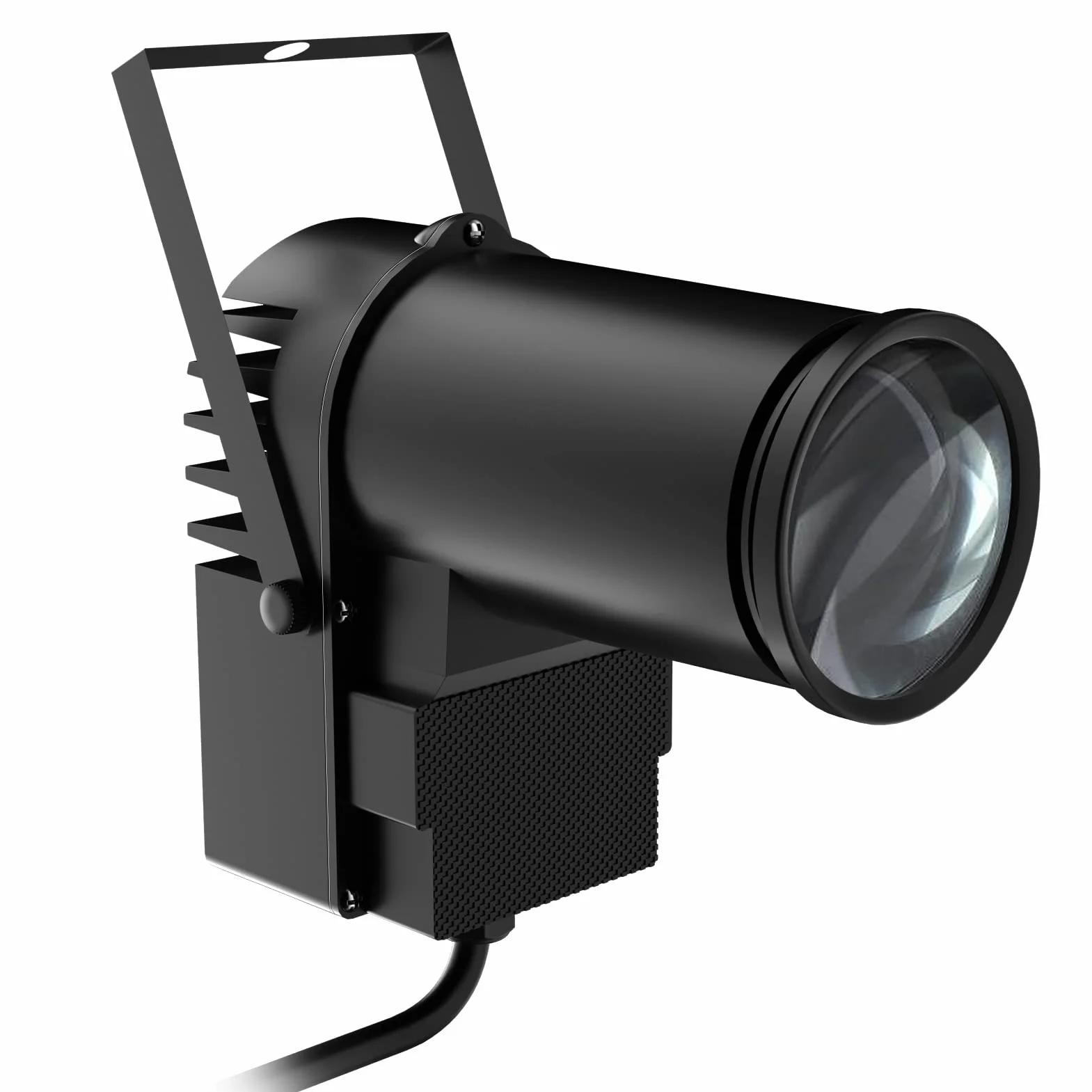 U`King 30 W LED Pinspot światła RGBW, reflektor DMX512, tryb automatyczny, efekt świetlny na urodziny, imprezę, dyskotekę, KTV, czarny