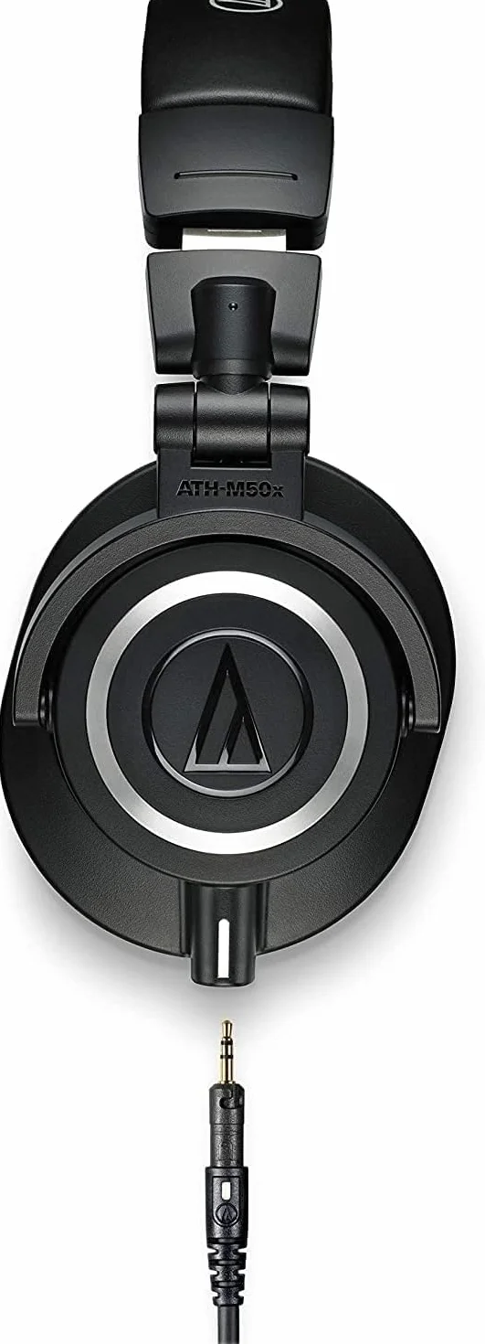 Audio-Technica M50x Profesjonalne Słuchawki Monitorowe Czarny