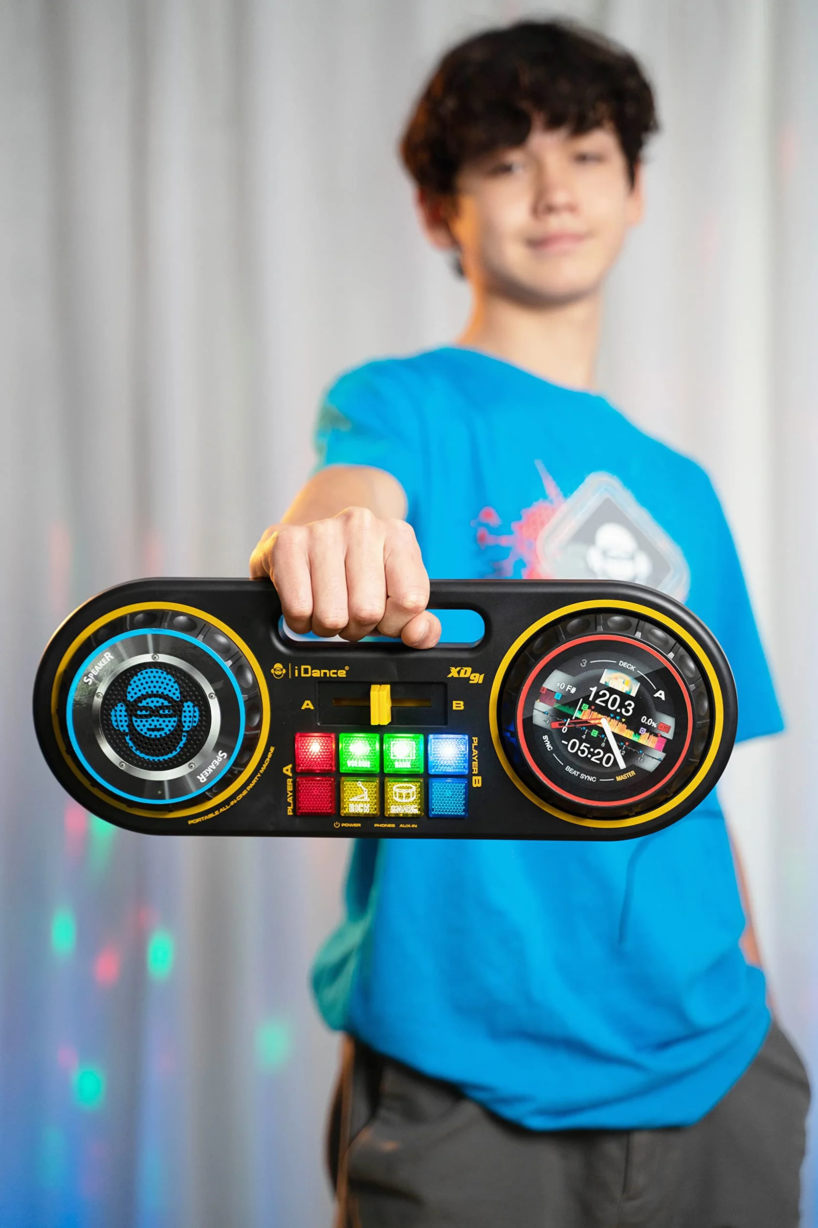 Cefa Toys Mieszanka DJ 8 W 1 41,4x15,4x4,8 cm 12 pętli audio Crossfader