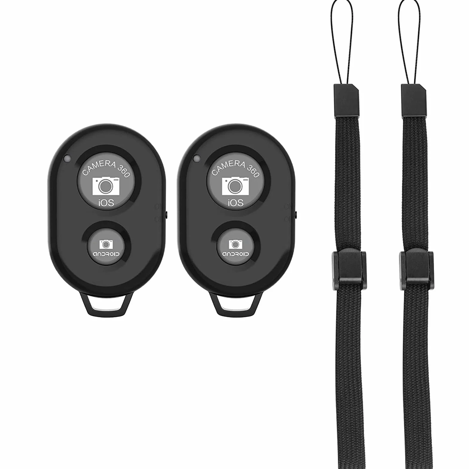 YUPA Pilot zdalnego sterowania do aparatu Bluetooth z paskiem na nadgarstek, bezprzewodowy spust do zdjęć kompatybilny z i-OS i Android/Telefon/Pad/oraz innymi [2 SZTUK]