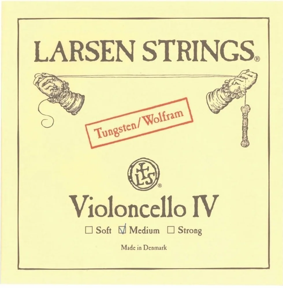 LARSEN STRINGS Struny wiolonczelowe Original C Tungsten Medium