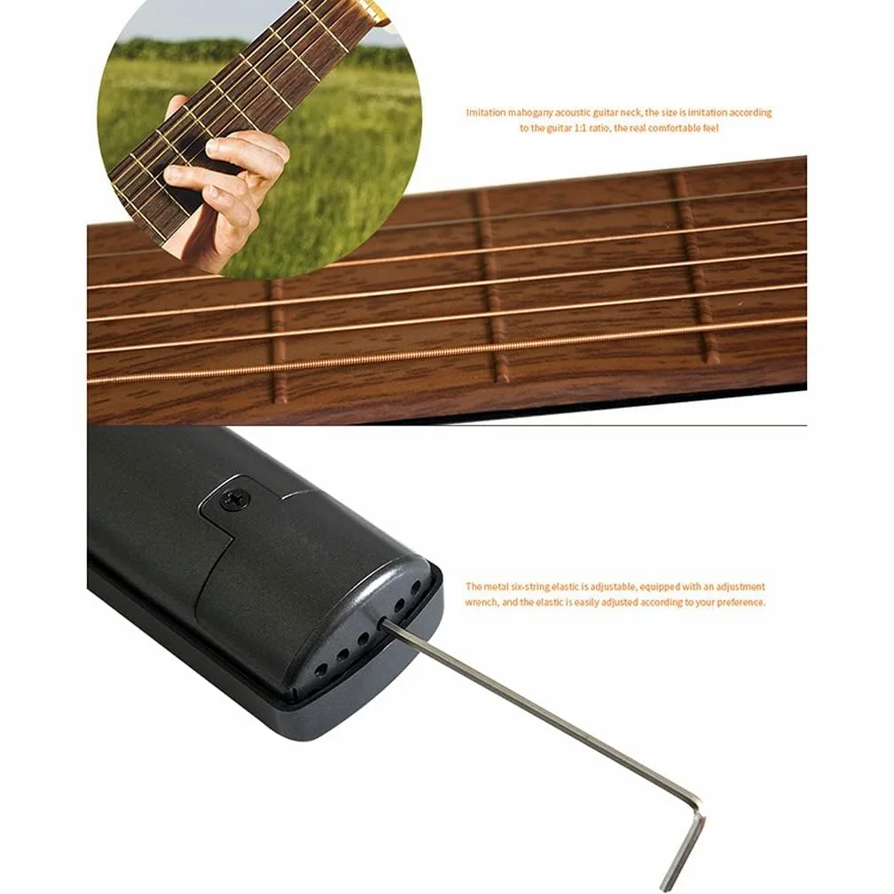 Przenośne kieszonkowe narzędzia do nauki gry na gitarze, elektroniczne akcesoria do akordów gitarowych, z funkcją metronomu, kompaktowe narzędzie pomocnicze, idealne dla muzyków i początkują(3 PCS)
