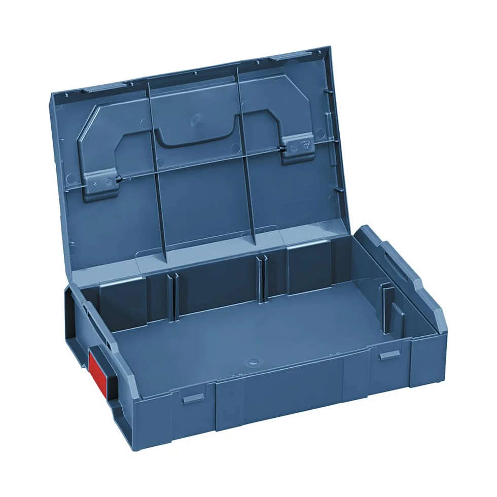 Bosch Professional: walizka L-BOXX Mini (miniwersja walizki L-BOXX, należąca do systemu Mobility, wymiary 260 x 155 x 63 mm, 0.3 kg)