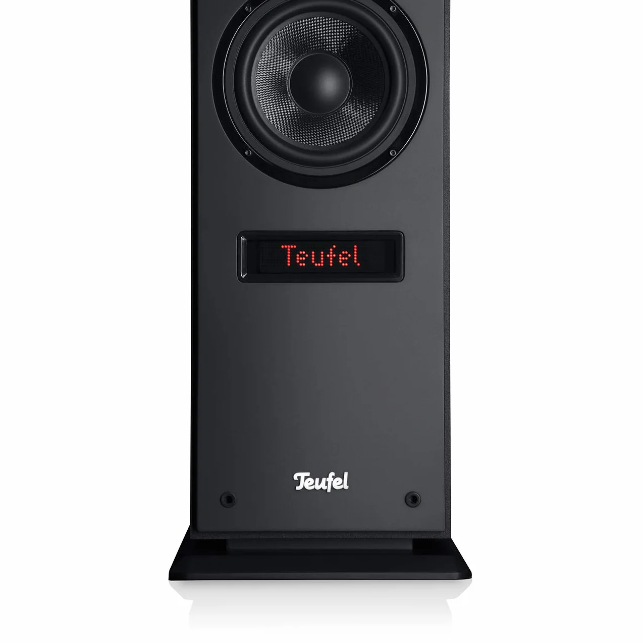 Teufel Ultima 40 AKTIV - Para 3-drożnych aktywnych głośników, Bluetooth aptX, Dolby Audio, HDMI Arc, Option Surround, 260W, Bass-Reflex, wbudowany wzmacniacz - Czarny