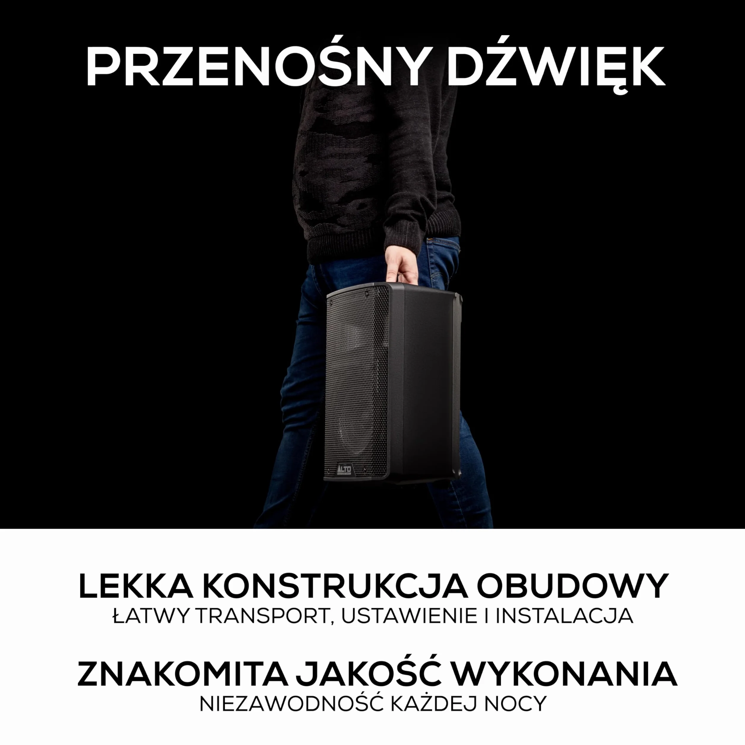 ALTO TX308 350W, 8" 2-Drożny Głośnik PA z Ogranicznikiem Sygnału i Wyłączanym Mikrofonowym Przedwzmacniaczem Liniowym i Wej/Wyj XLR