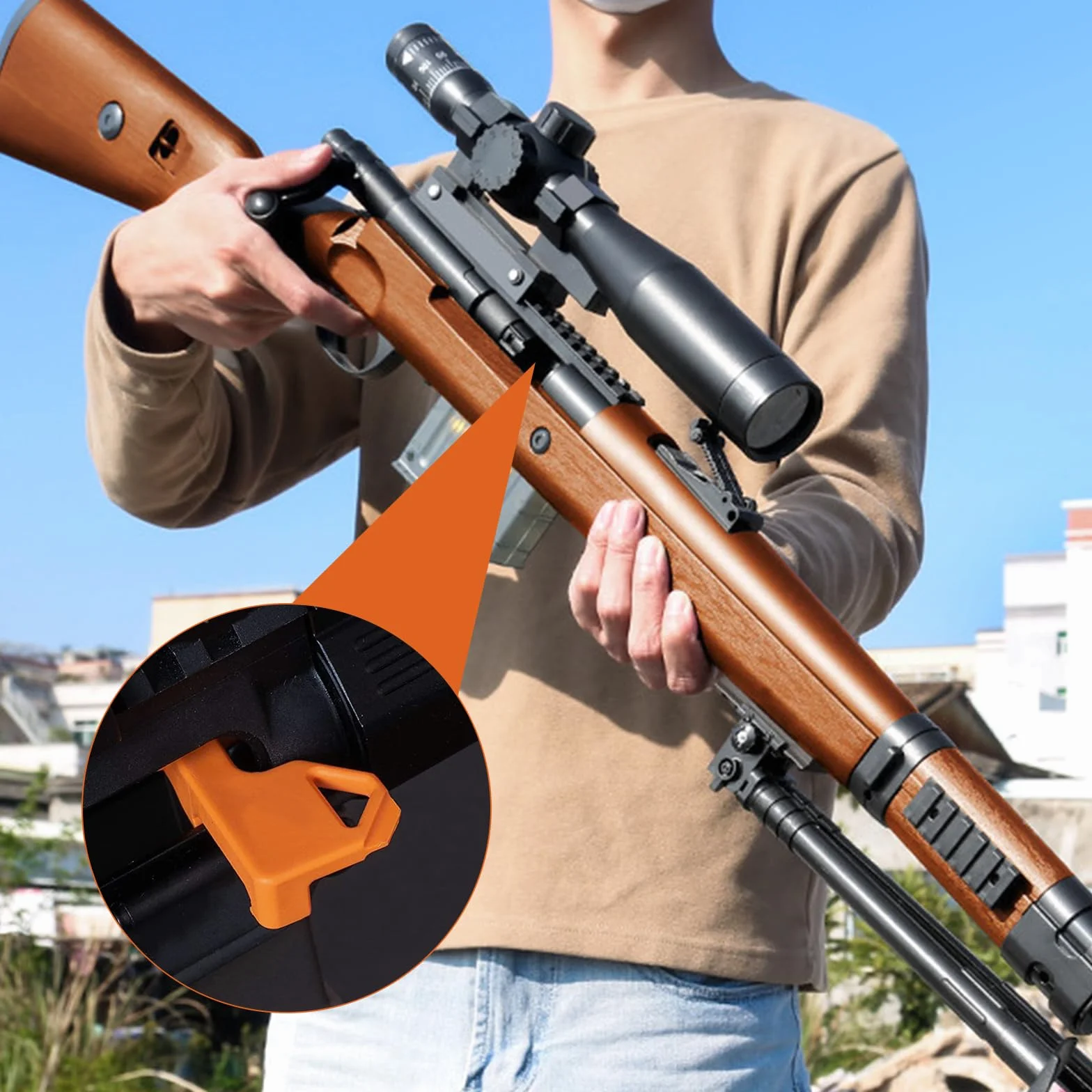 CONNECTION 5 sztuk Flaga bezpieczeństwa do komory pistoletu flaga bezpieczeństwa flaga bezpieczeństwa z 5 znacznikami breloki flagi bezpieczeństwa komora strzelby pistolet strzelba konkurs